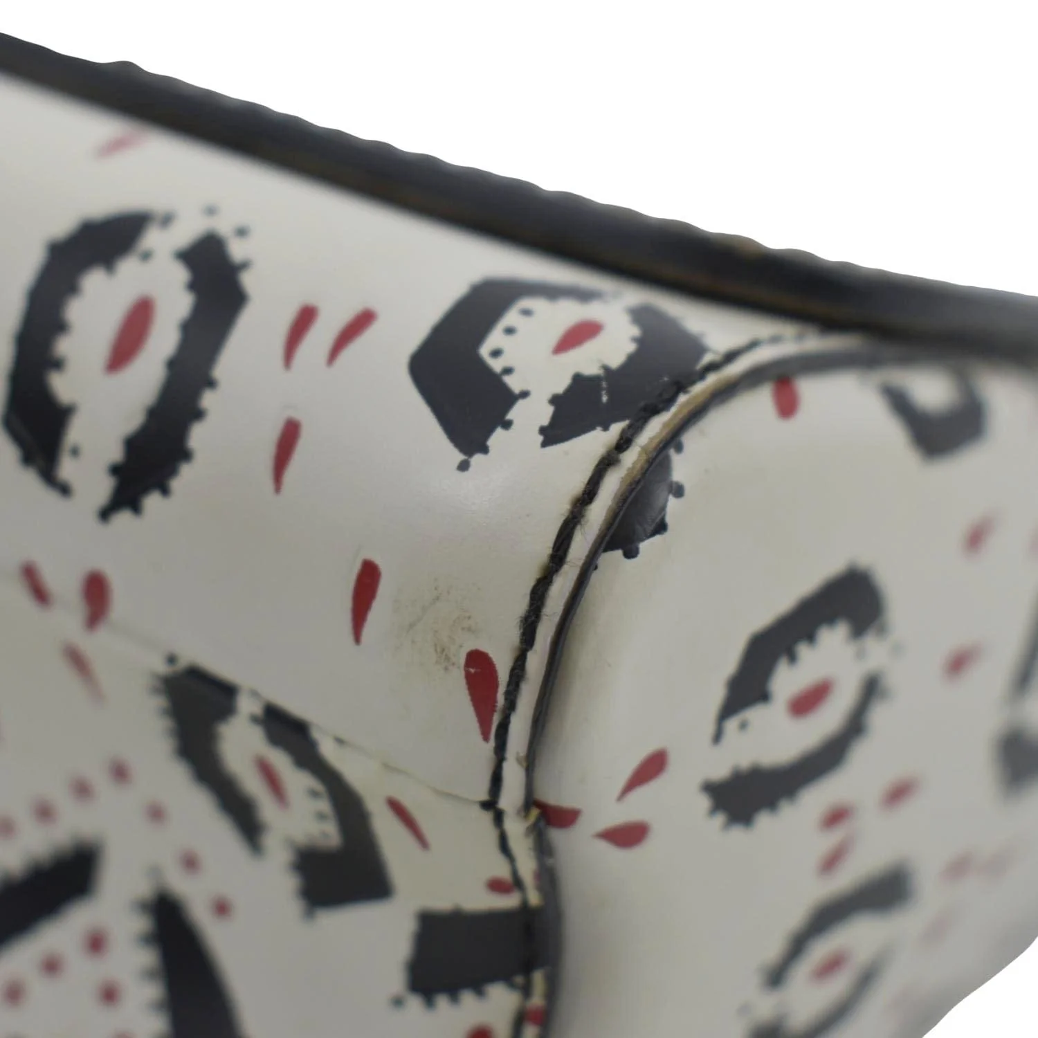 LOUIS VUITTON LV Twist Graphic MM Leather Shoulder Bag Black - Image 9