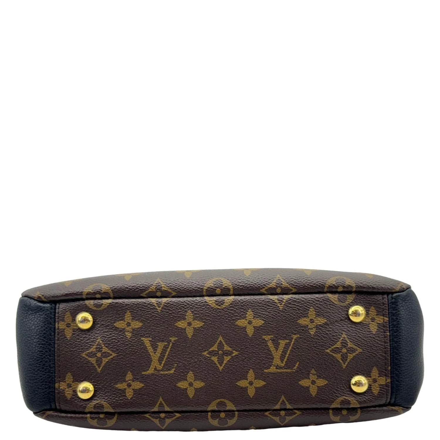 LOUIS VUITTON Pallas BB Monogram Canvas Shoulder Bag Black - Image 10