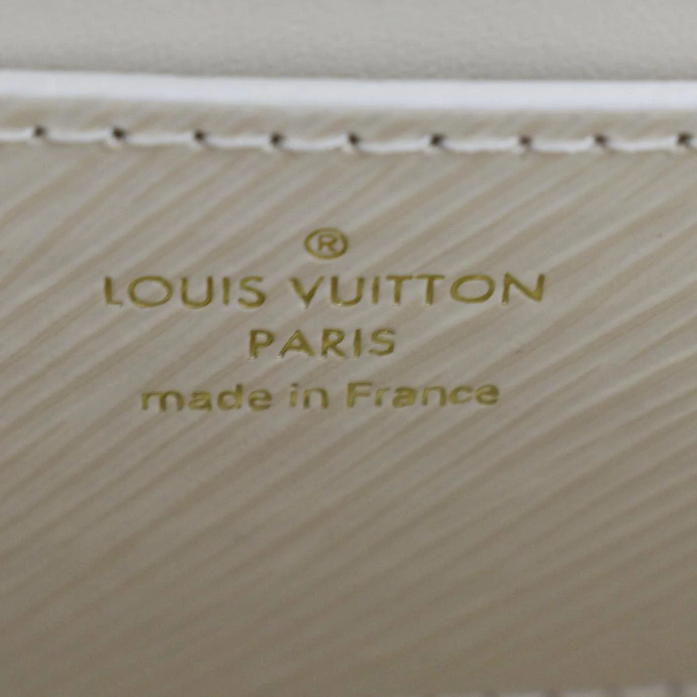 LOUIS VUITTON Twist PM Epi Leather Crossbody Bag Off White - Image 14