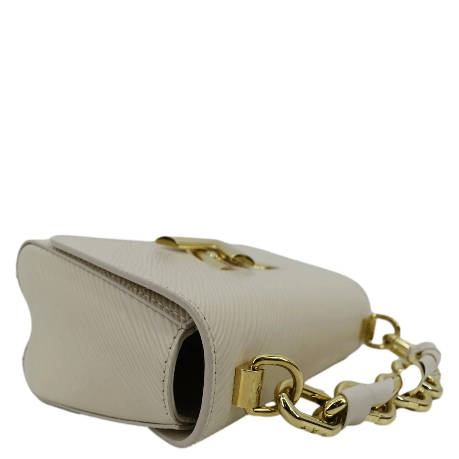 LOUIS VUITTON Twist PM Epi Leather Crossbody Bag Off White - Image 6