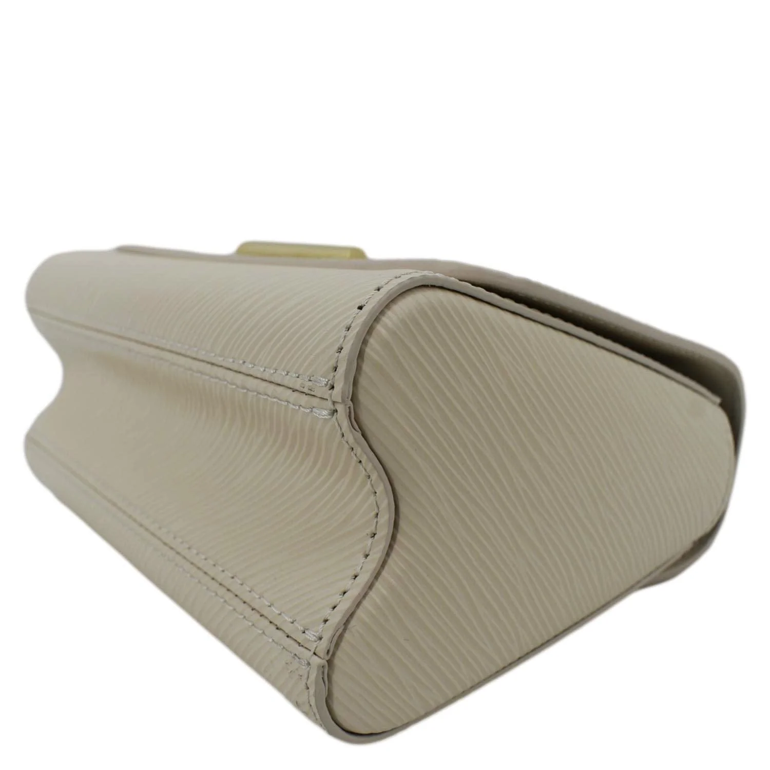 LOUIS VUITTON Twist PM Epi Leather Crossbody Bag Off White - Image 9