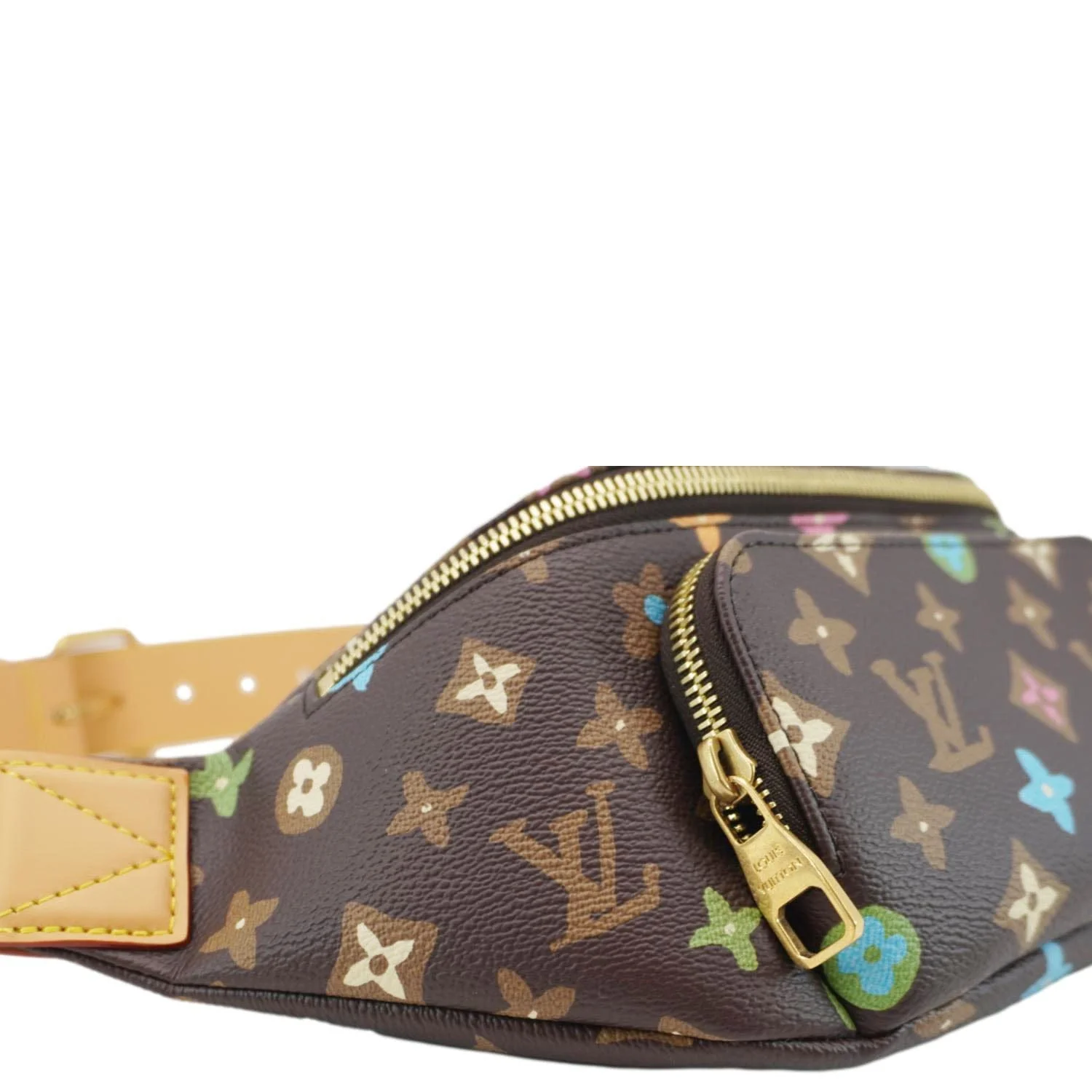 LOUIS VUITTON Tyler Monogram Craggy Canvas Rush Bumbag Brown - Image 8
