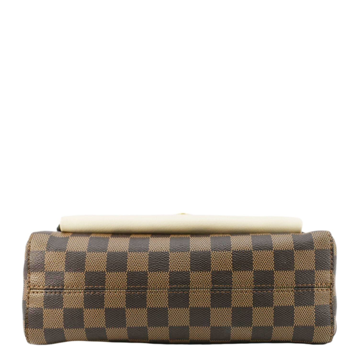 LOUIS VUITTON Vavin PM Damier Ebene Crossbody Bag Cream - Image 9