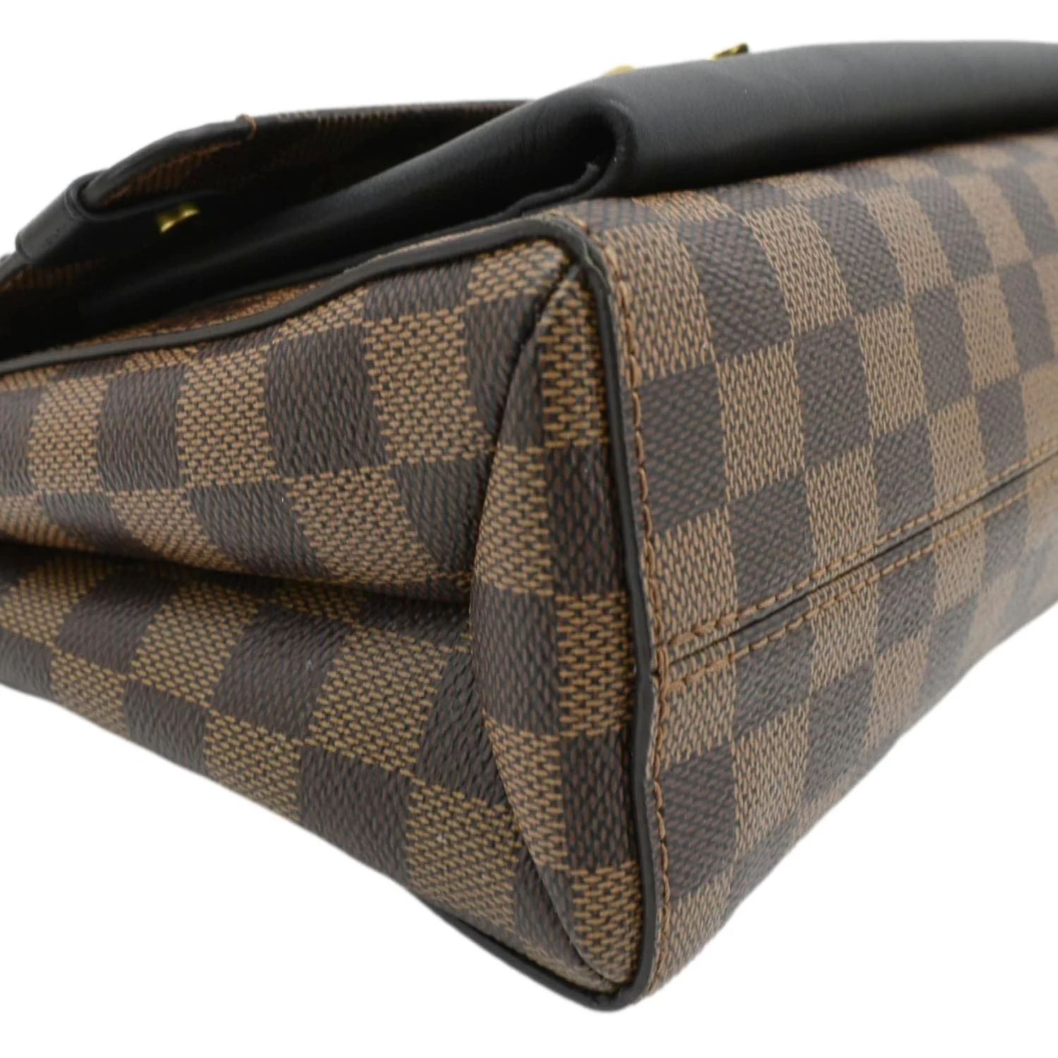 LOUIS VUITTON Vavin PM Damier Ebene Chain Crossbody Bag Black - Image 8