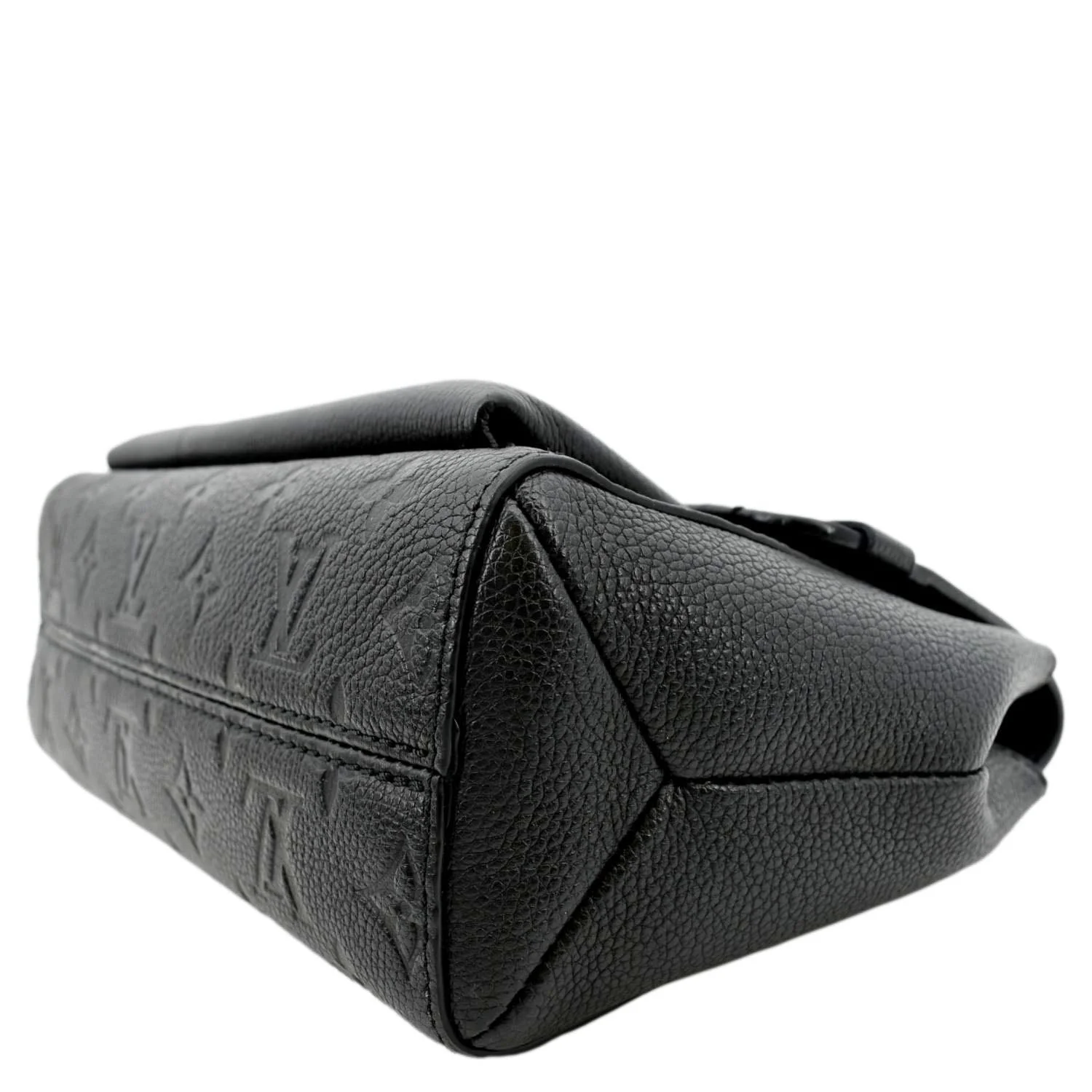 LOUIS VUITTON Vavin PM Monogram Empreinte Leather Shoulder Bag Black - Image 7