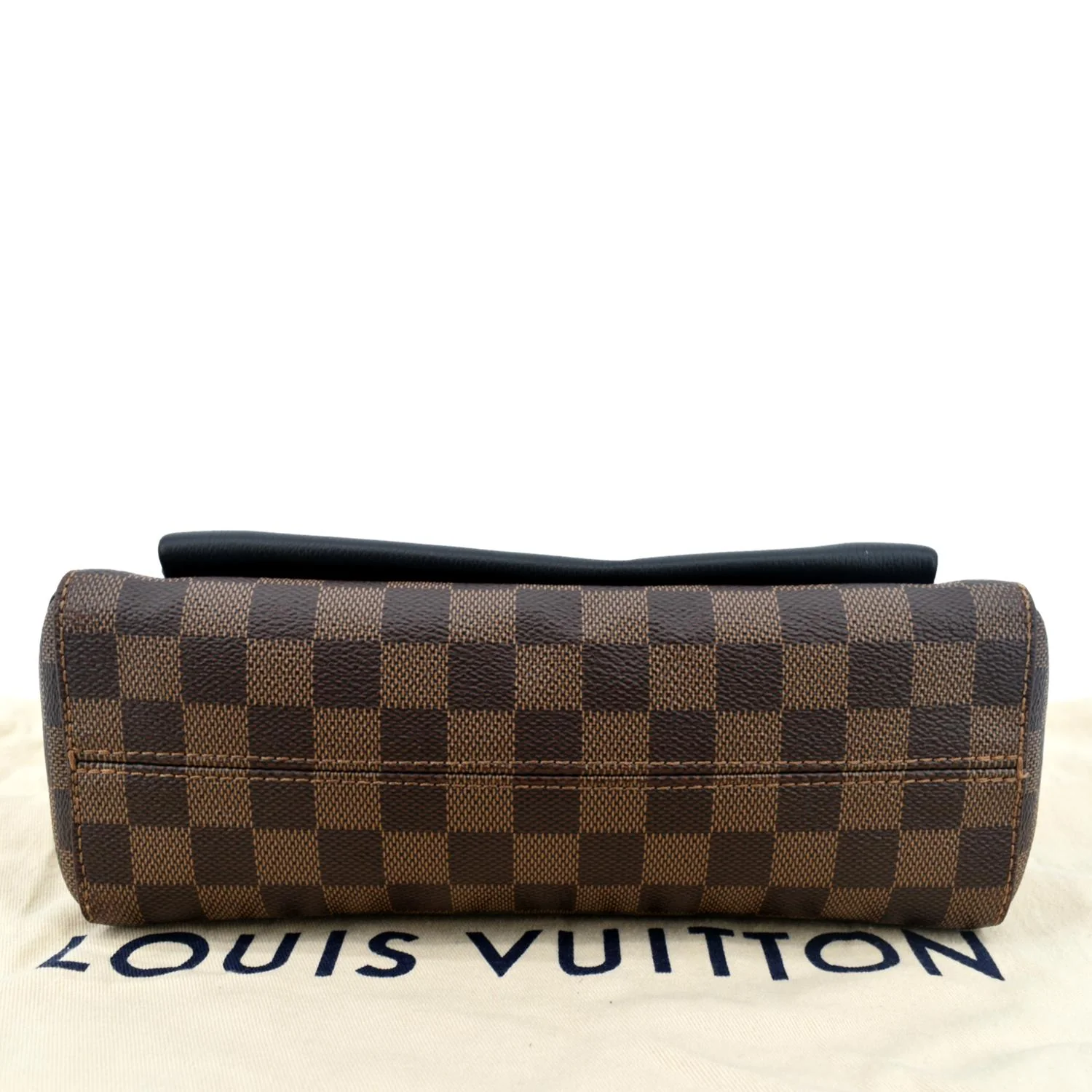 LOUIS VUITTON Vavin PM Damier Ebene Crossbody Bag Brown - Image 7