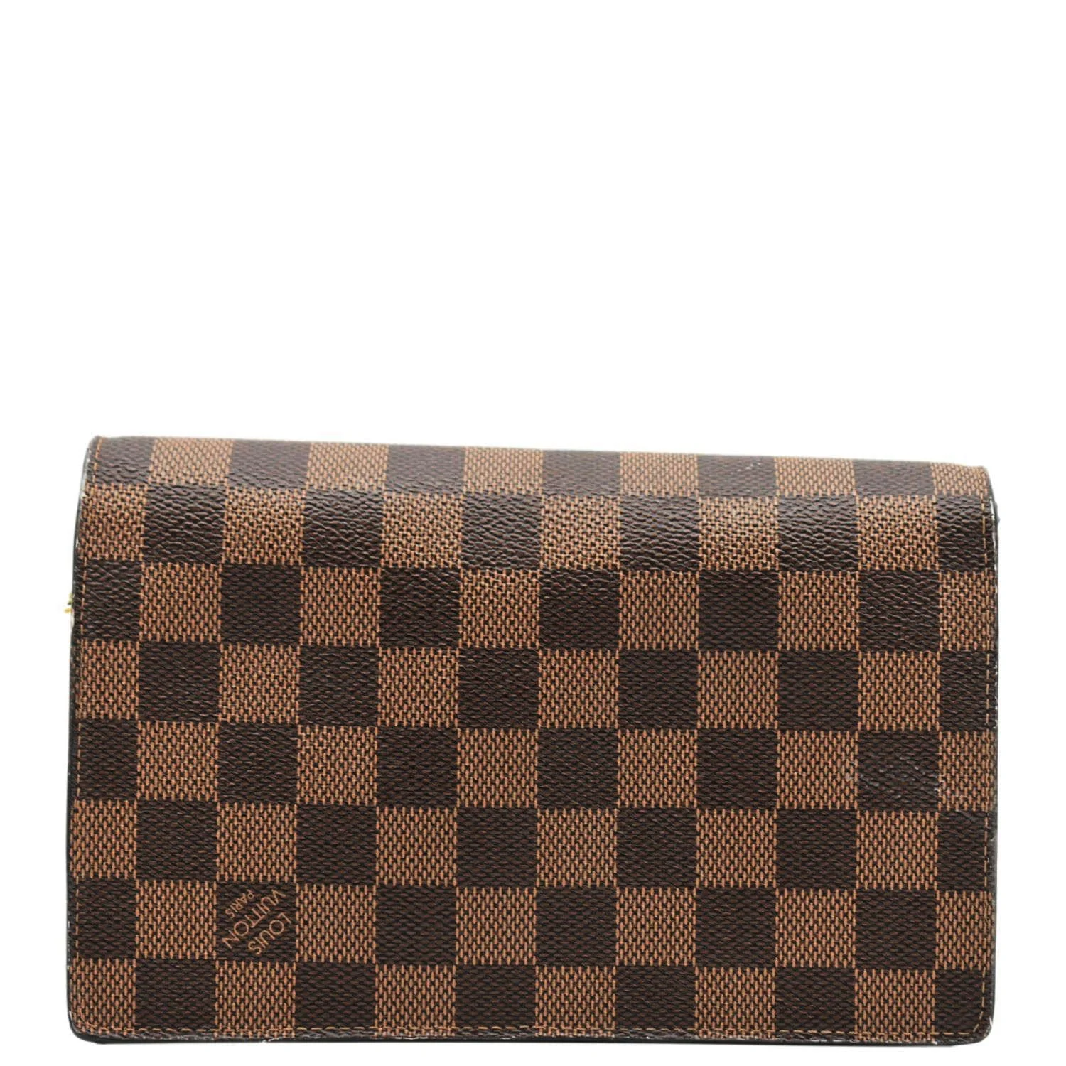 LOUIS VUITTON Vavin PM Damier Ebene Shoulder Bag Brown - Image 4