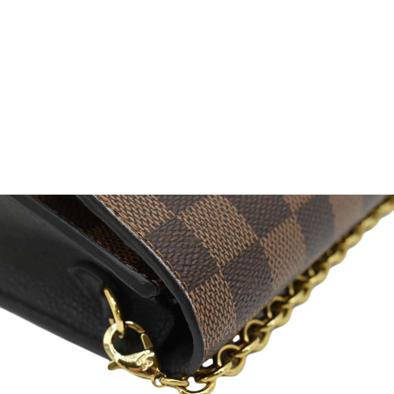 LOUIS VUITTON Vavin PM Damier Ebene Shoulder Bag Brown - Image 6