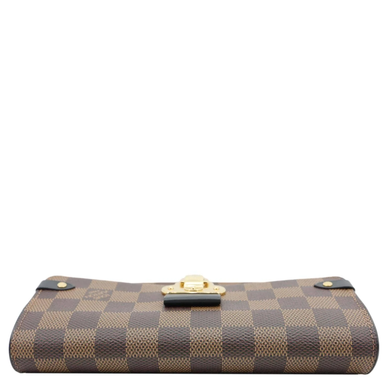 LOUIS VUITTON Vavin PM Damier Ebene Chain Crossbody Bag Black - Image 5