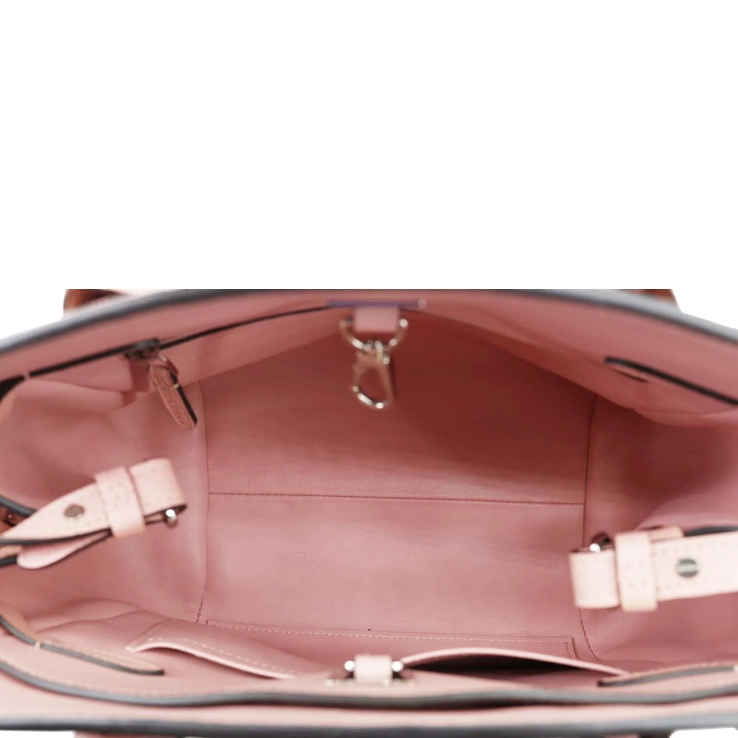 LOUIS VUITTON Milla PM Veau Nuage Leather Shoulder Bag Rose Poudre - Image 11