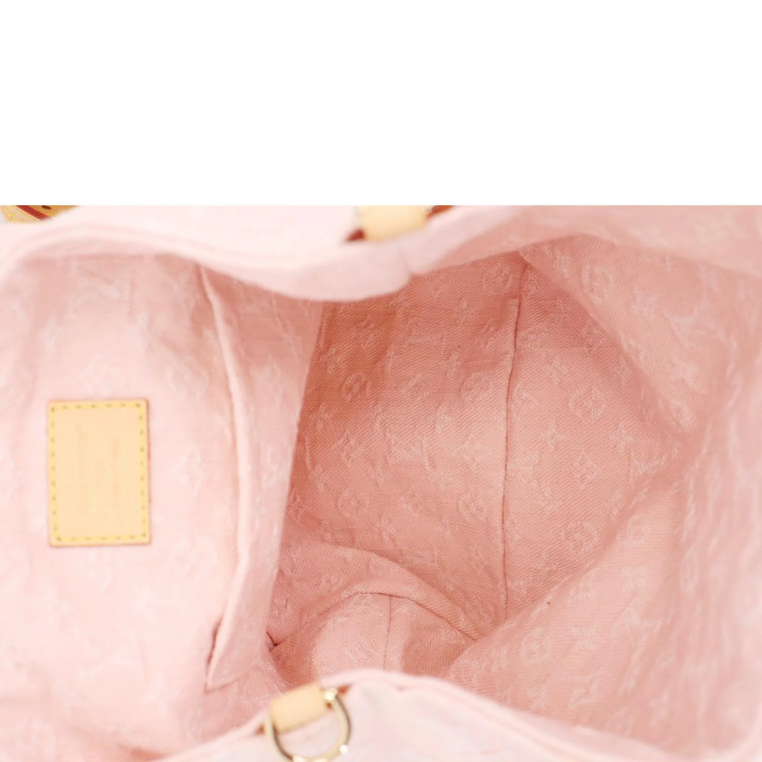 LOUIS VUITTON Venice Monogram Denim Backpack Washed Pink - Image 11