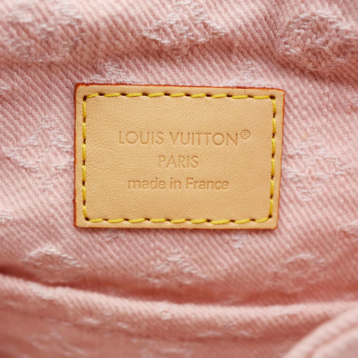LOUIS VUITTON Venice Monogram Denim Backpack Washed Pink - Image 13