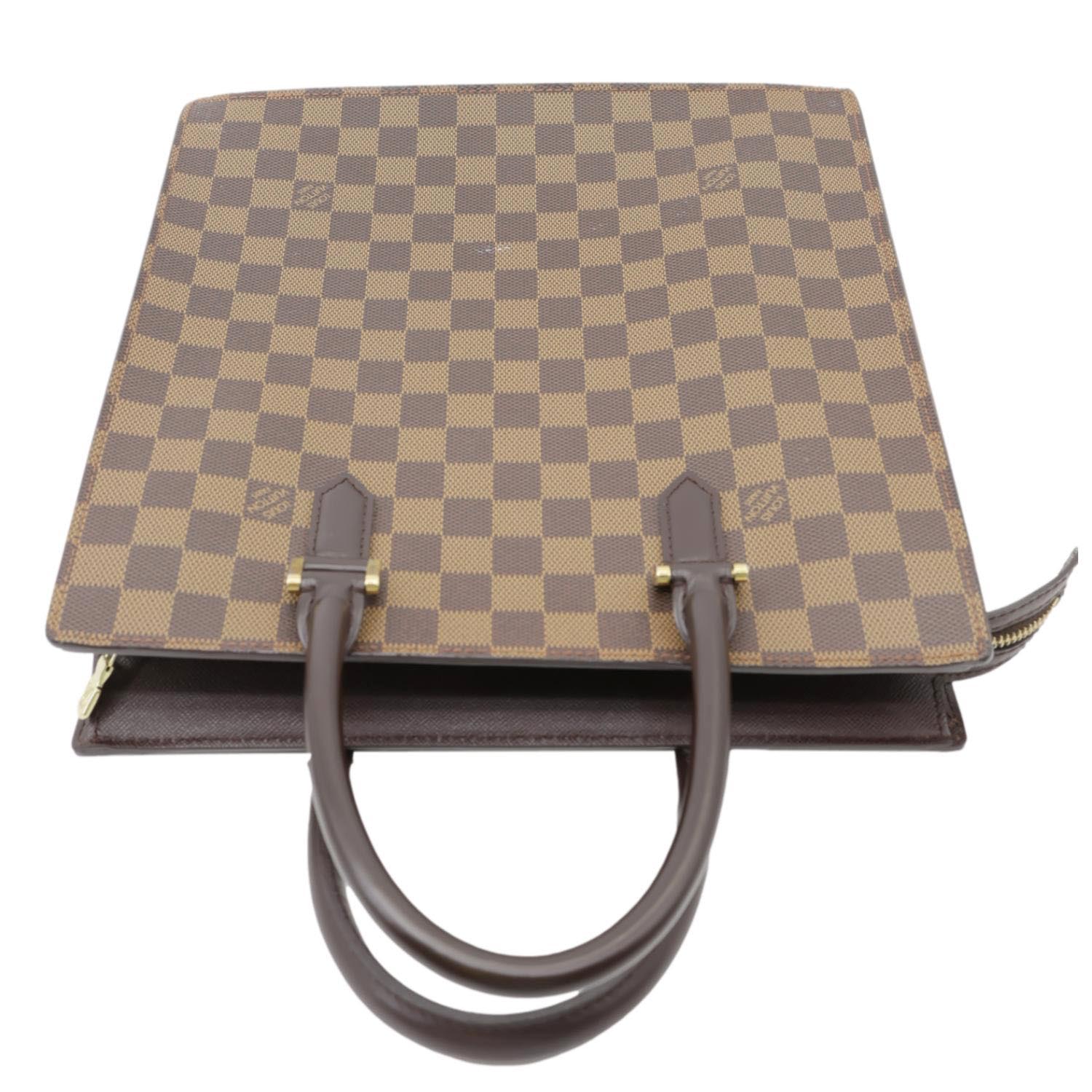 LOUIS VUITTON Venice Sac Plat PM Damier Ebene Tote Bag Brown - Image 5