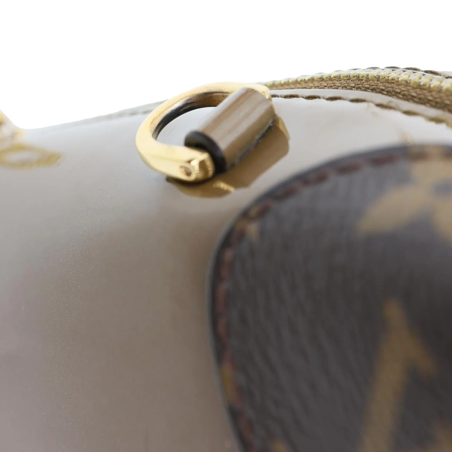 LOUIS VUITTON Venice Monogram Vernis Leather Shoulder Bag Bronze - Image 12