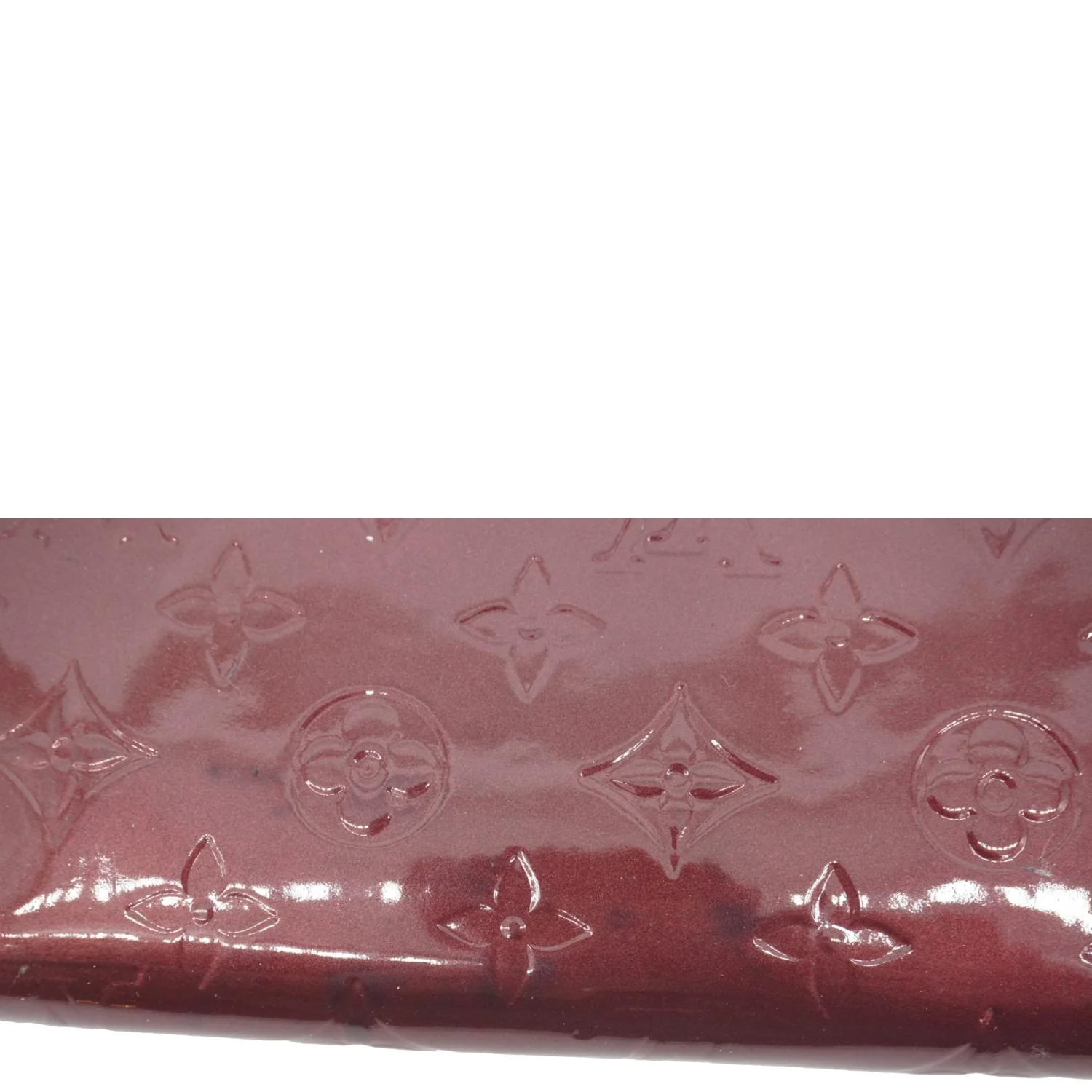 LOUIS VUITTON Monogram Vernis Zippy Wallet Amarante - Image 3