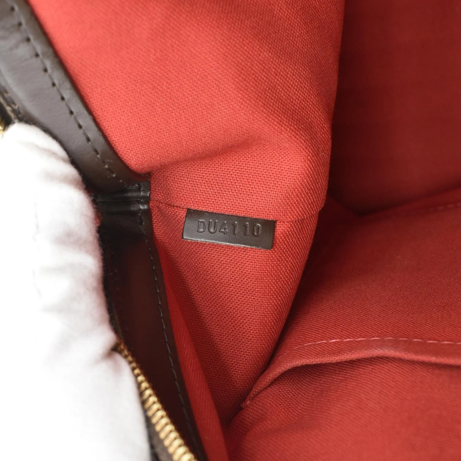 LOUIS VUITTON Verona MM Damier Ebene Shoulder Bag Brown - Image 13