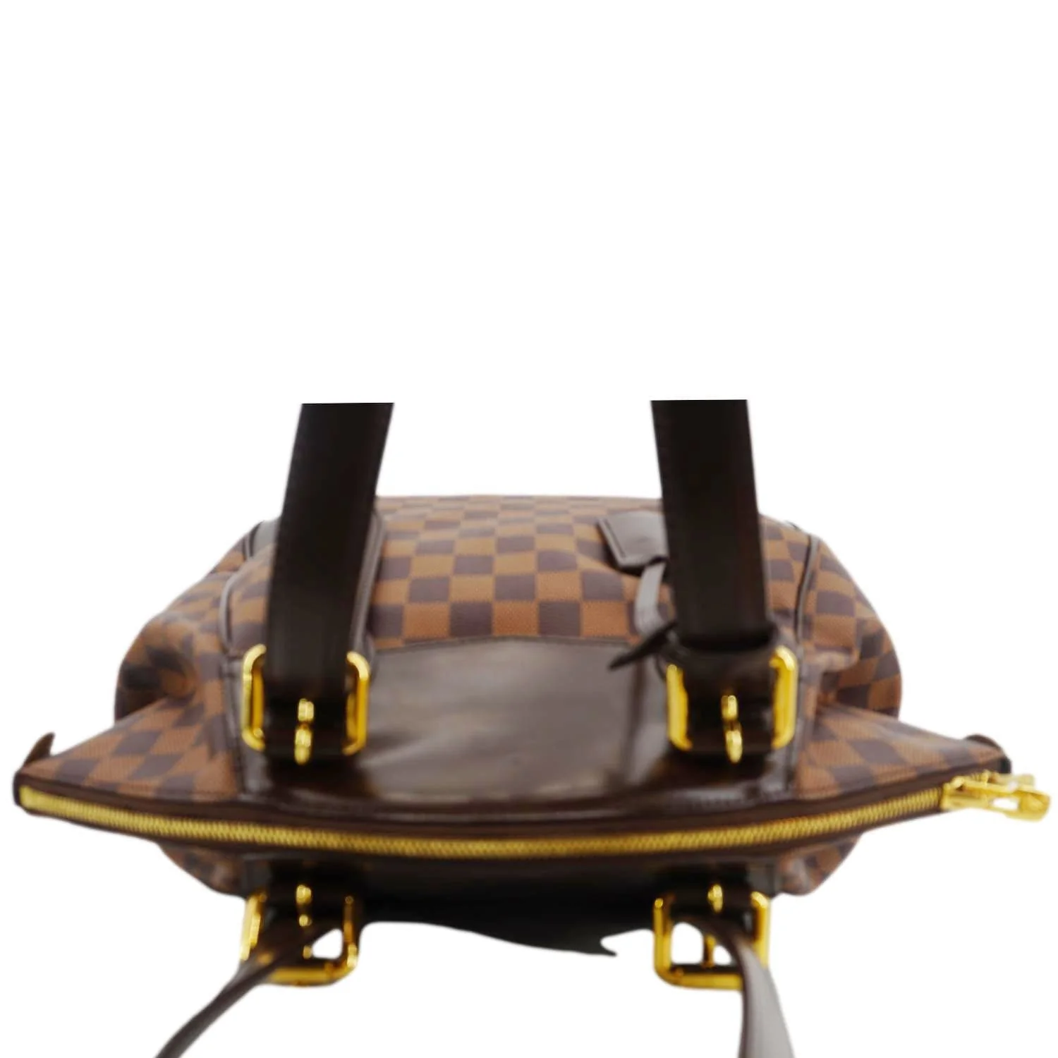 LOUIS VUITTON Verona MM Damier Ebene Shoulder Bag Brown - Image 5