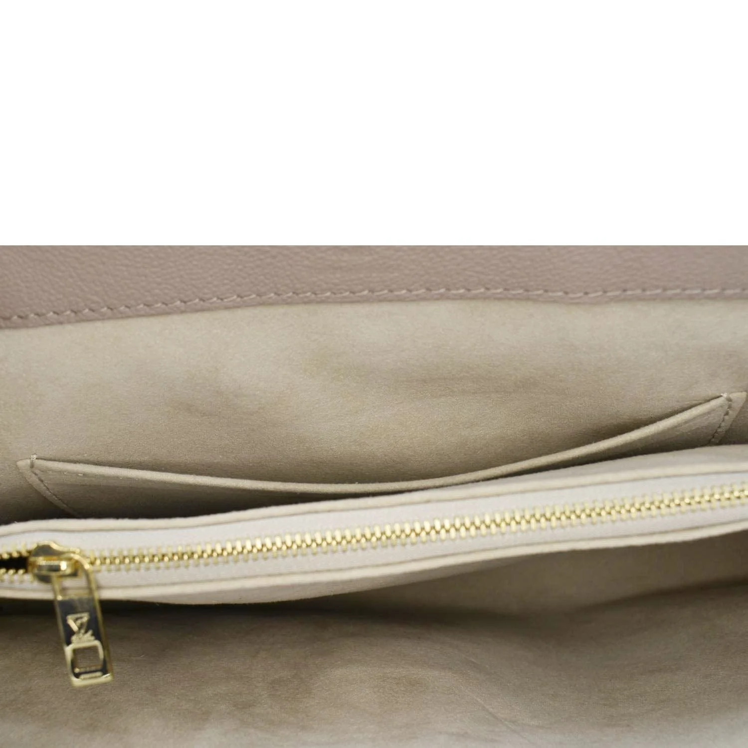 LOUIS VUITTON Very One Handle Calfskin Monogram Shoulder Bag Beige - Image 11