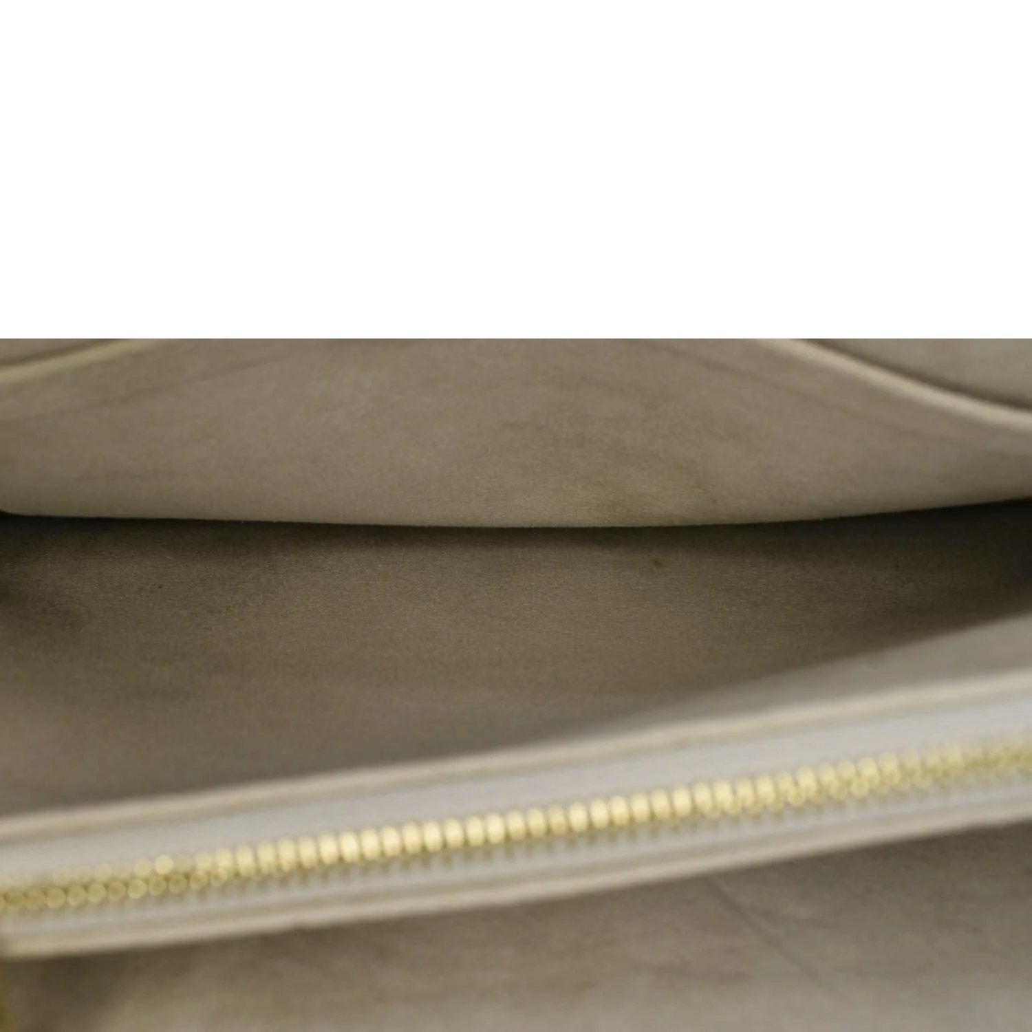 LOUIS VUITTON Very One Handle Calfskin Monogram Shoulder Bag Beige - Image 12