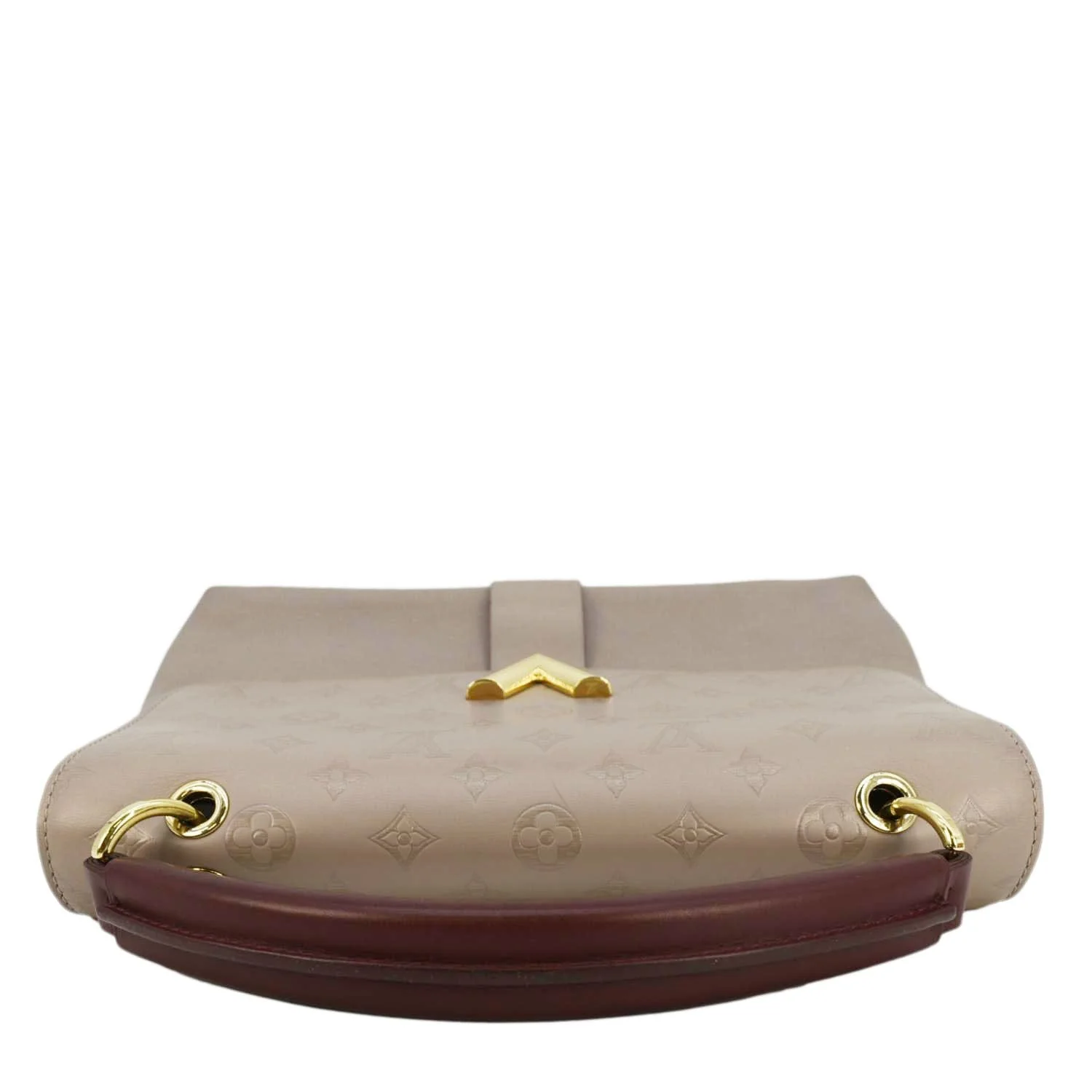 LOUIS VUITTON Very One Handle Calfskin Monogram Shoulder Bag Beige - Image 5