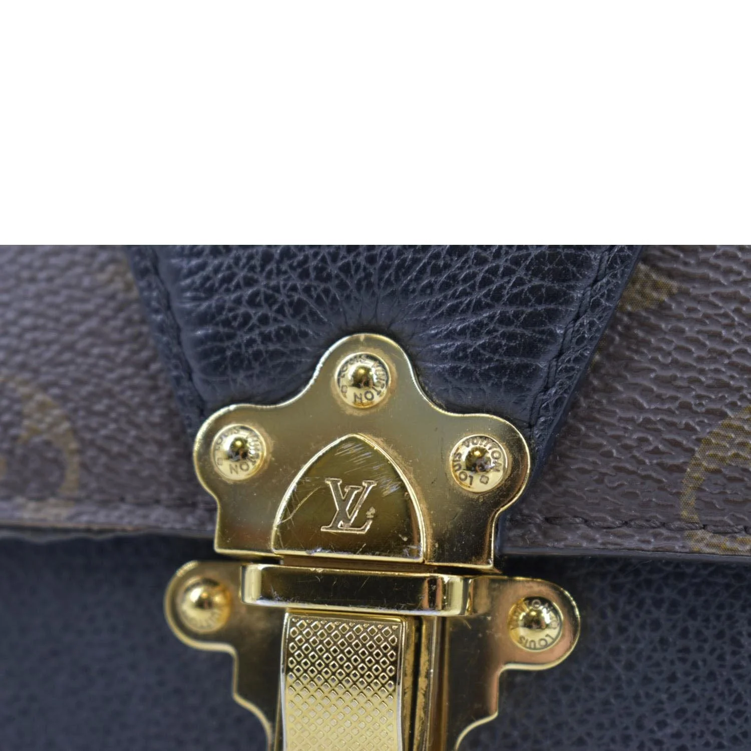 LOUIS VUITTON Victoire Monogram Canvas Crossbody Bag Black - Image 11