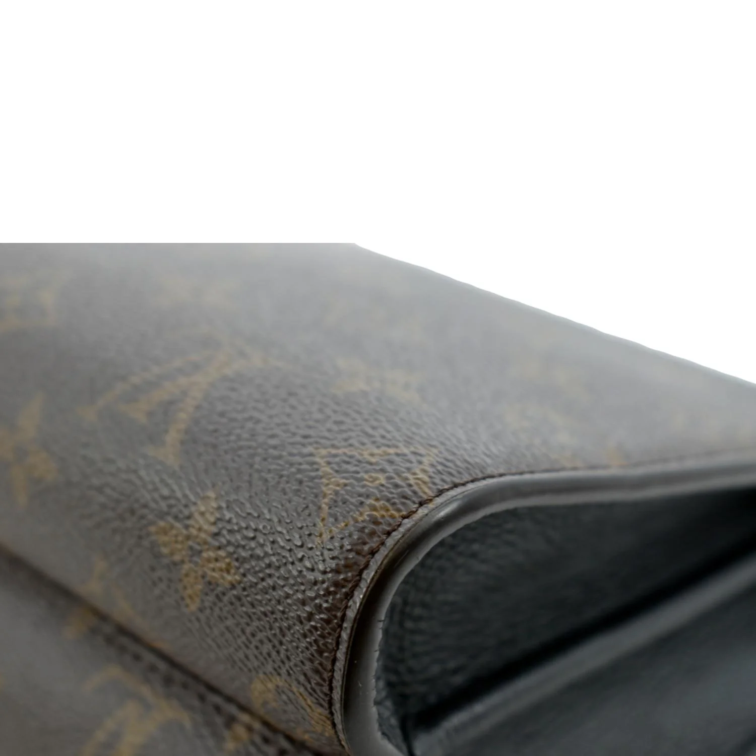 LOUIS VUITTON Victoire Monogram Canvas Crossbody Bag Black - Image 8