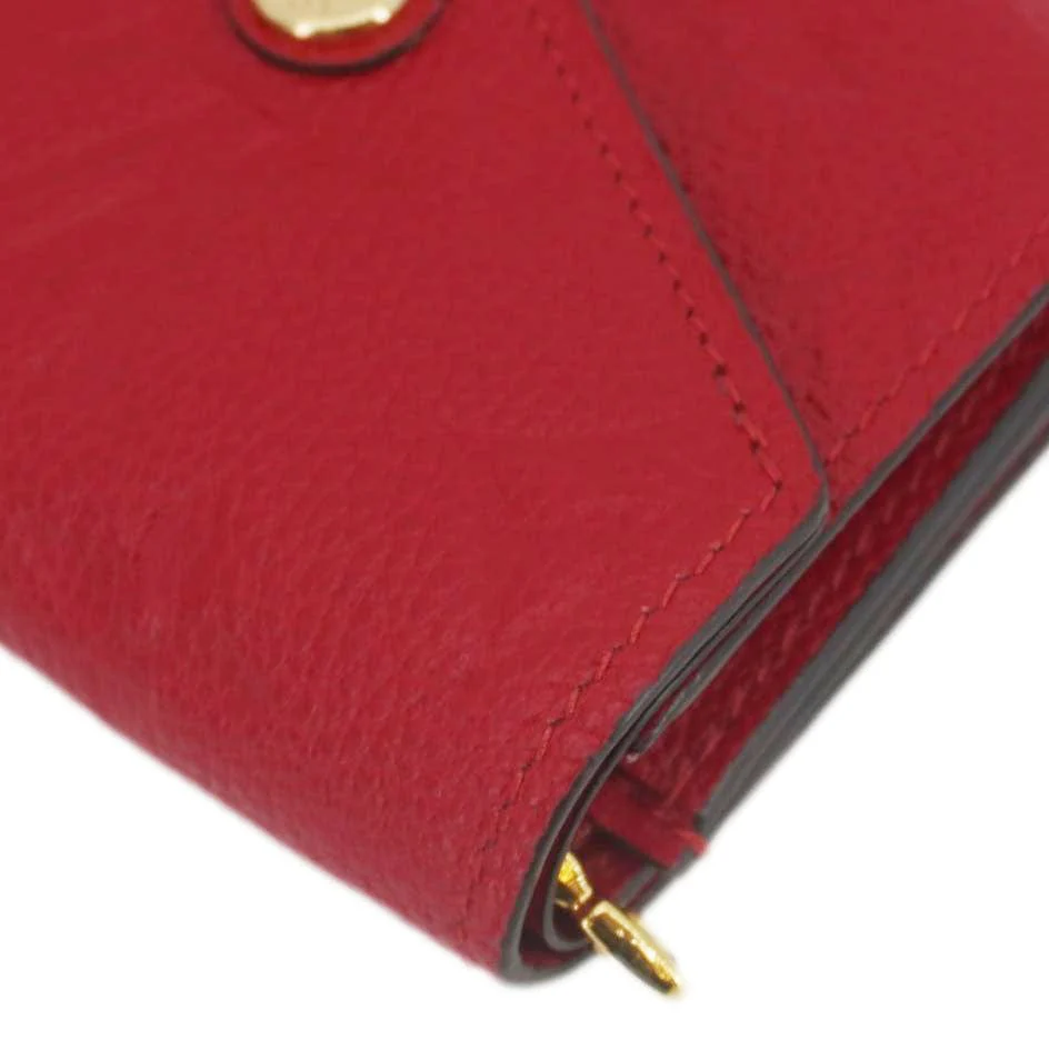 LOUIS VUITTON Victorine Monogram Emperiente Wallet Scarlet - Image 10