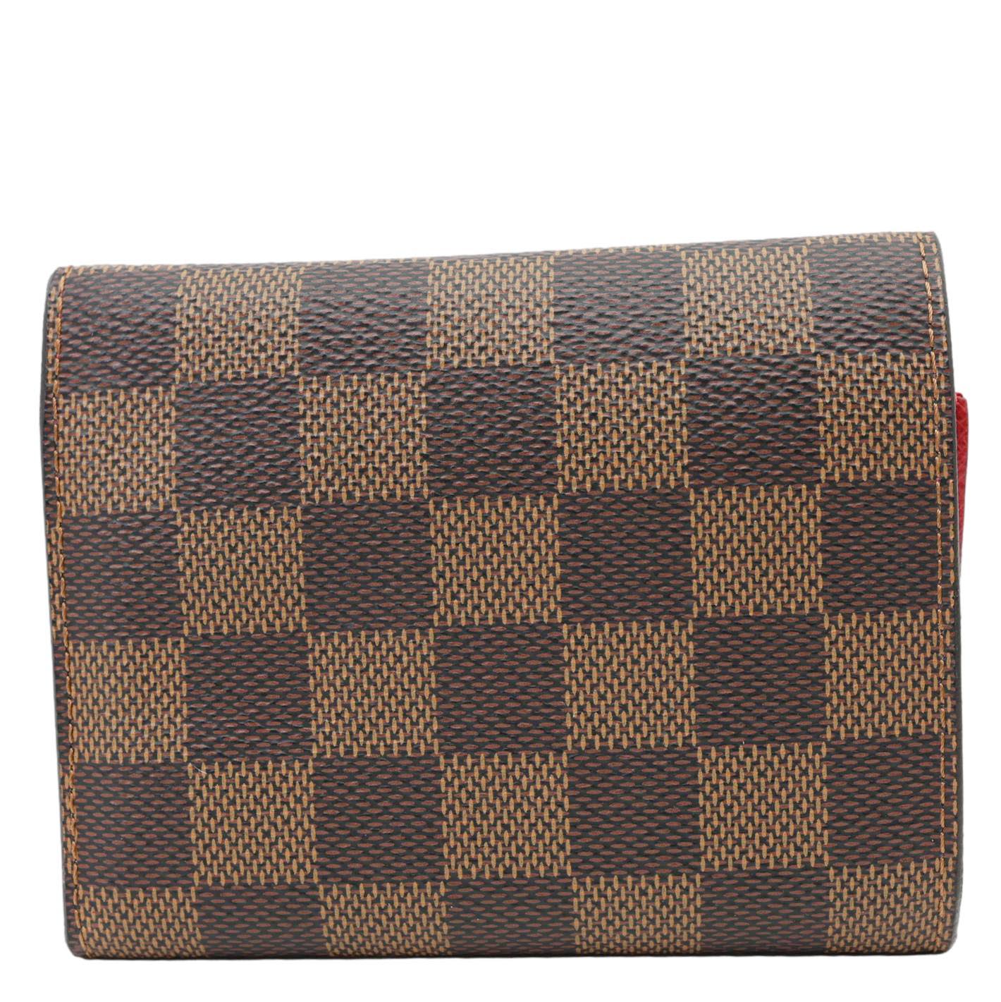 LOUIS VUITTON Victorine Damier Ebene Wallet Brown - Image 3