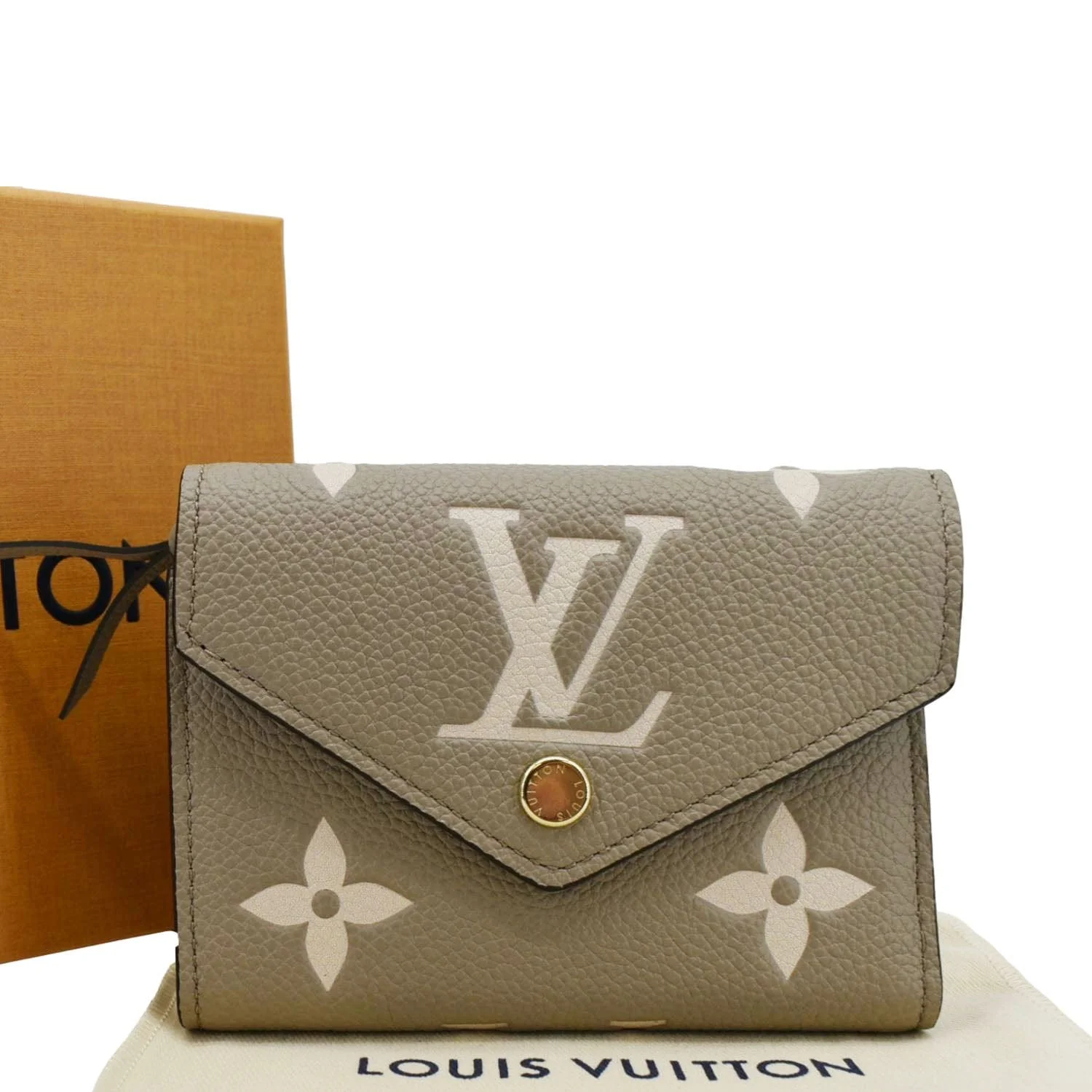 LOUIS VUITTON Victorine Monogram Emperiente Wallet Bicolor - Image 3
