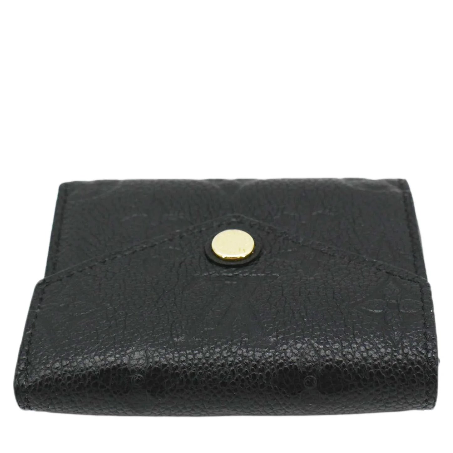 LOUIS VUITTON Victorine Monogram Empreinte Wallet Black - Image 3