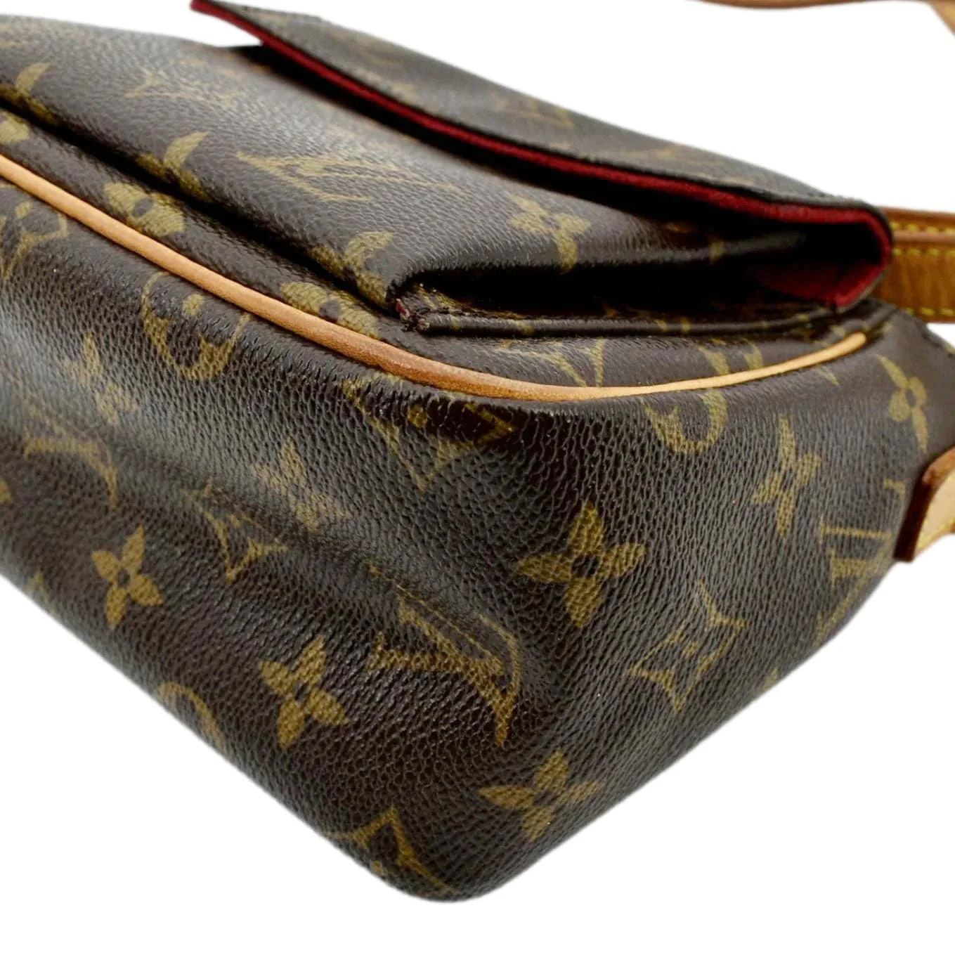 LOUIS VUITTON Viva Cite PM Monogram Canvas Shoulder Bag Brown - Image 8