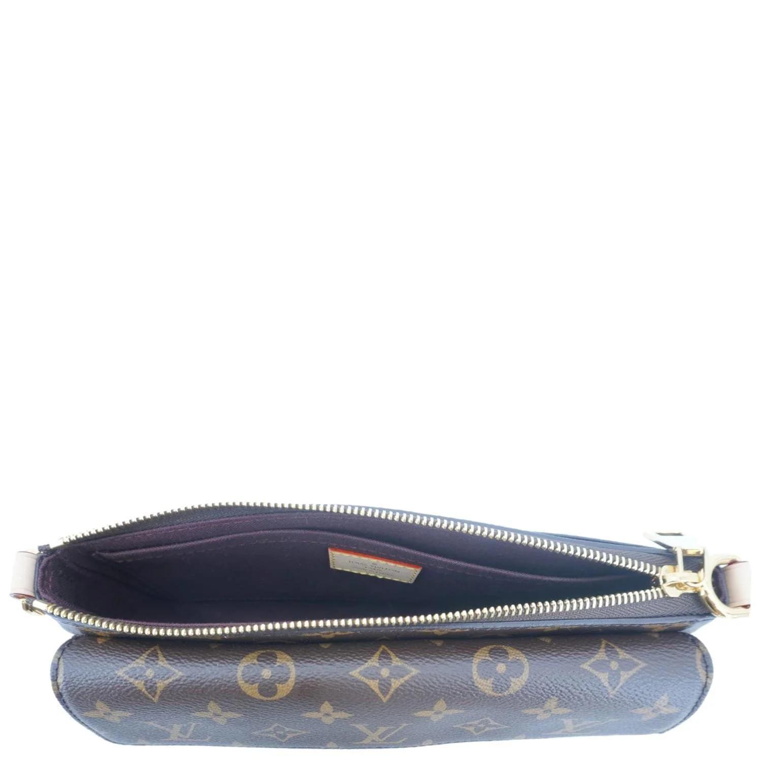 LOUIS VUITTON Vivacite Monogram Canvas Crossbody Bag Brown - Image 13