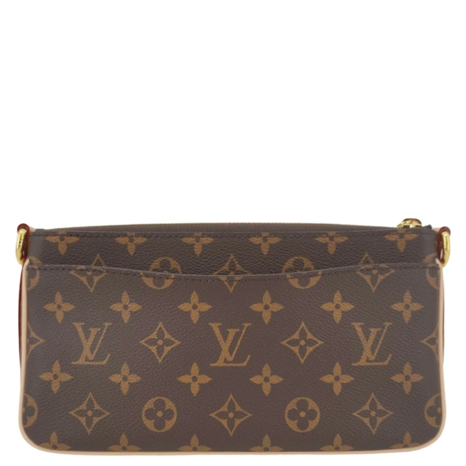 LOUIS VUITTON Vivacite Monogram Canvas Crossbody Bag Brown - Image 4