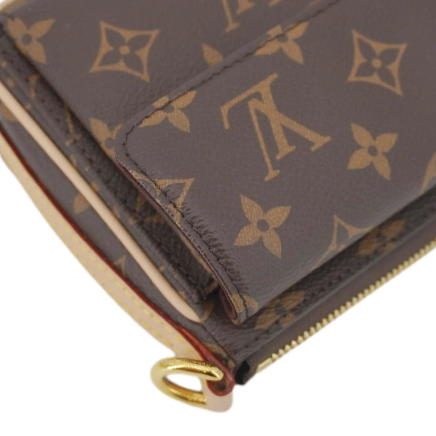 LOUIS VUITTON Vivacite Monogram Canvas Crossbody Bag Brown - Image 8