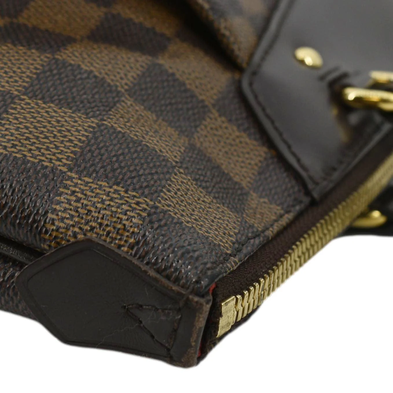 LOUIS VUITTON Westminster PM Damier Ebene Shoulder Bag Brown - Image 6