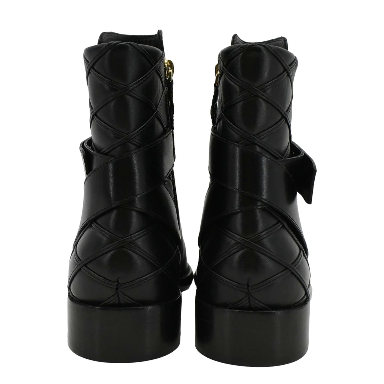 LOUIS VUITTON Westside Leather Ankle Boot Black 41 - Image 4
