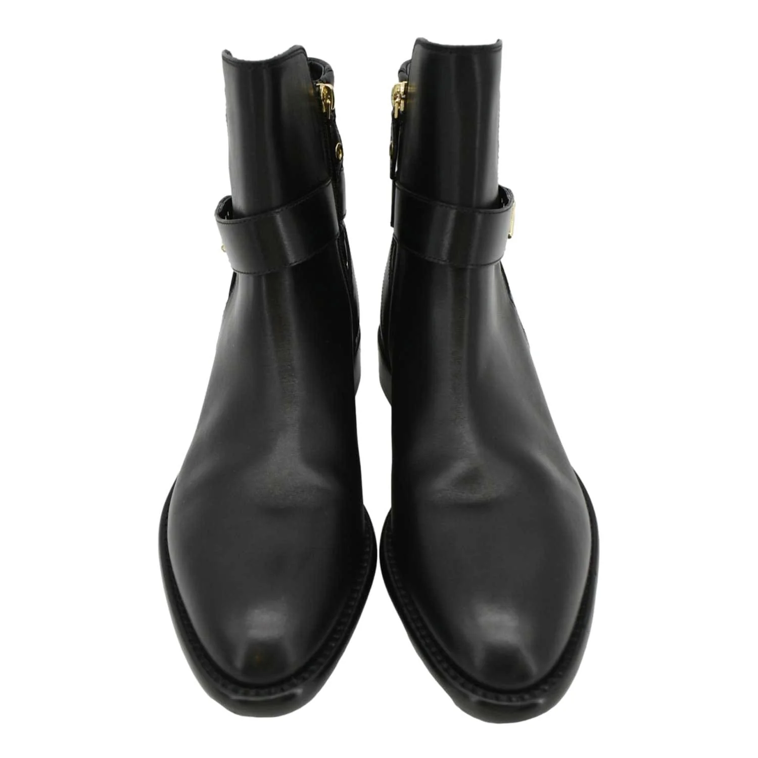 LOUIS VUITTON Westside Leather Ankle Boot Black 41 - Image 7