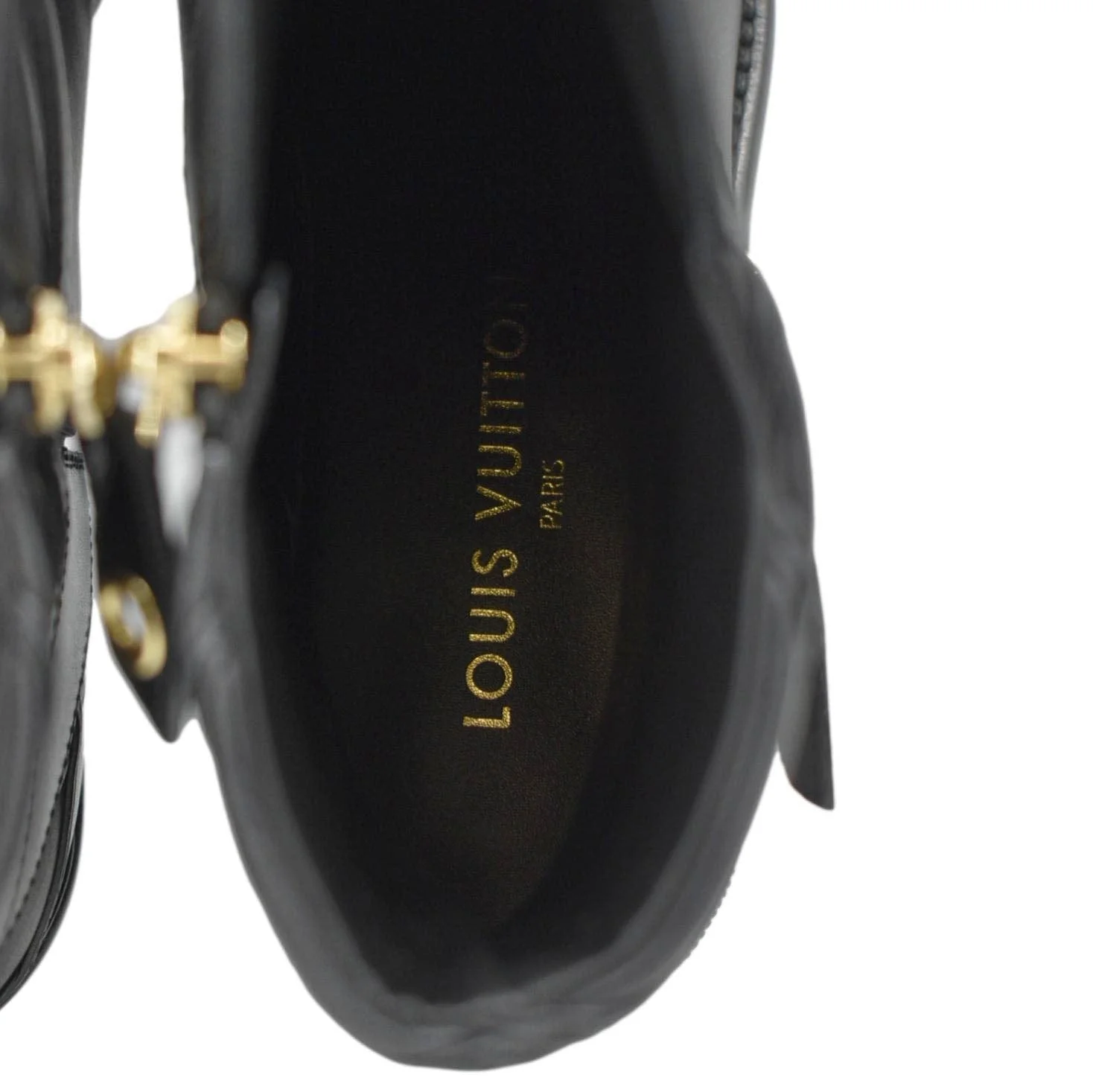 LOUIS VUITTON Westside Leather Ankle Boot Black 41 - Image 8