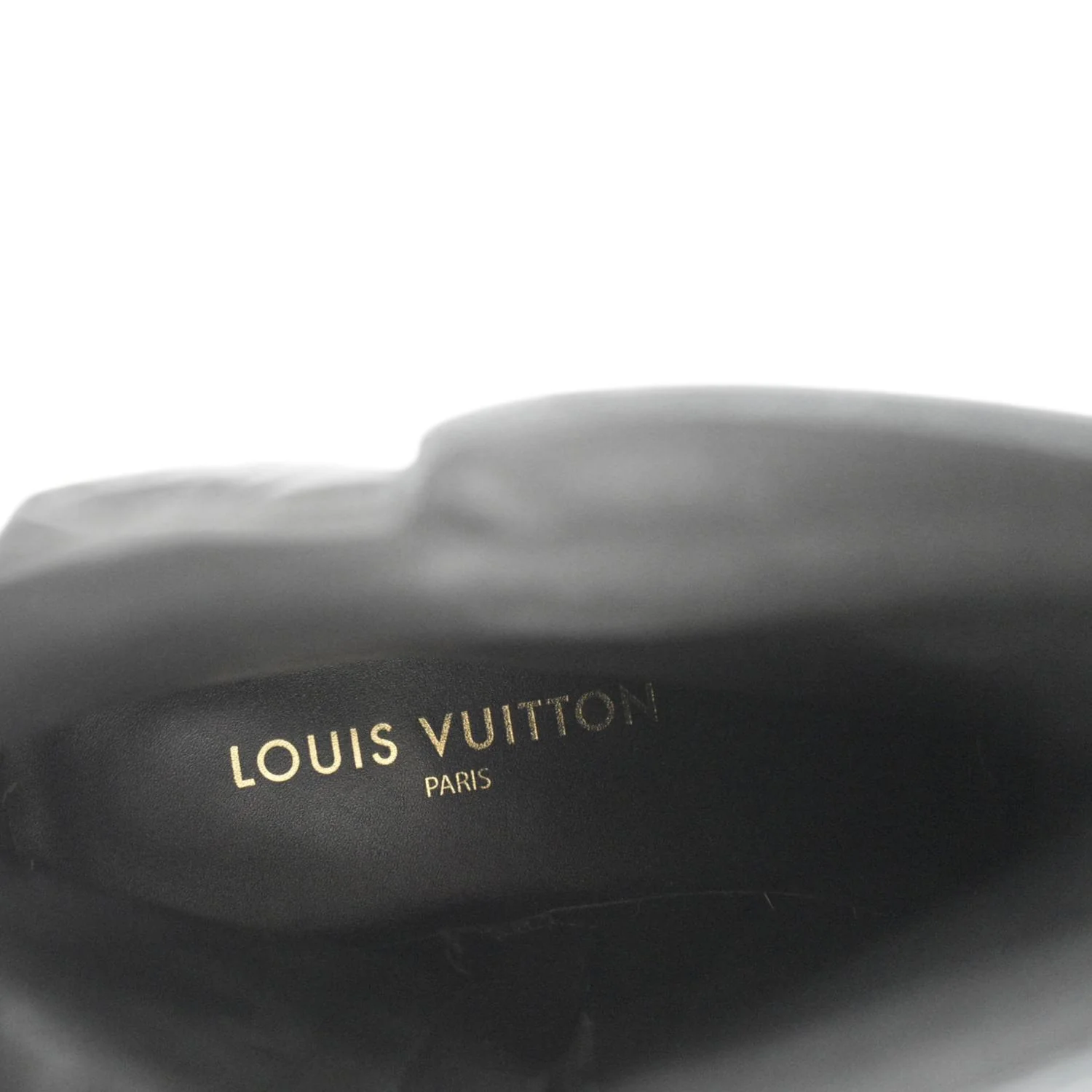 LOUIS VUITTON Westside Leather Ankle Boot Black 41 - Image 9
