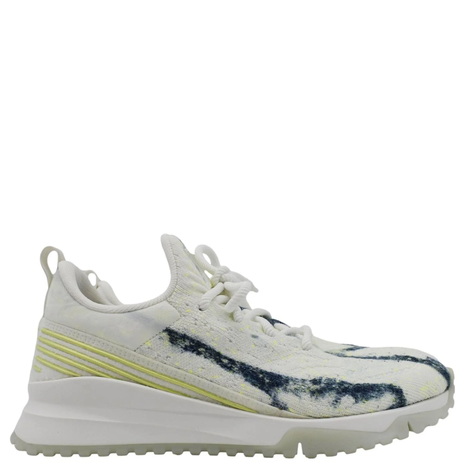 LOUIS VUITTON V.N.R Technical Knit Fabric Sneakers White Size US 6.5 - Image 4