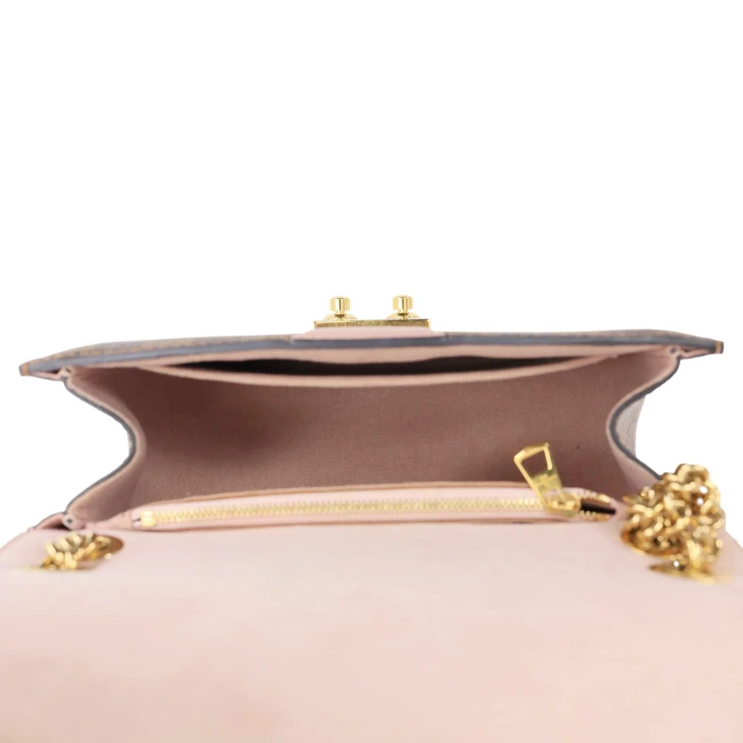 LOUIS VUITTON Wight Damier Ebene Shoulder Crossbody Bag Magnolia - Image 10