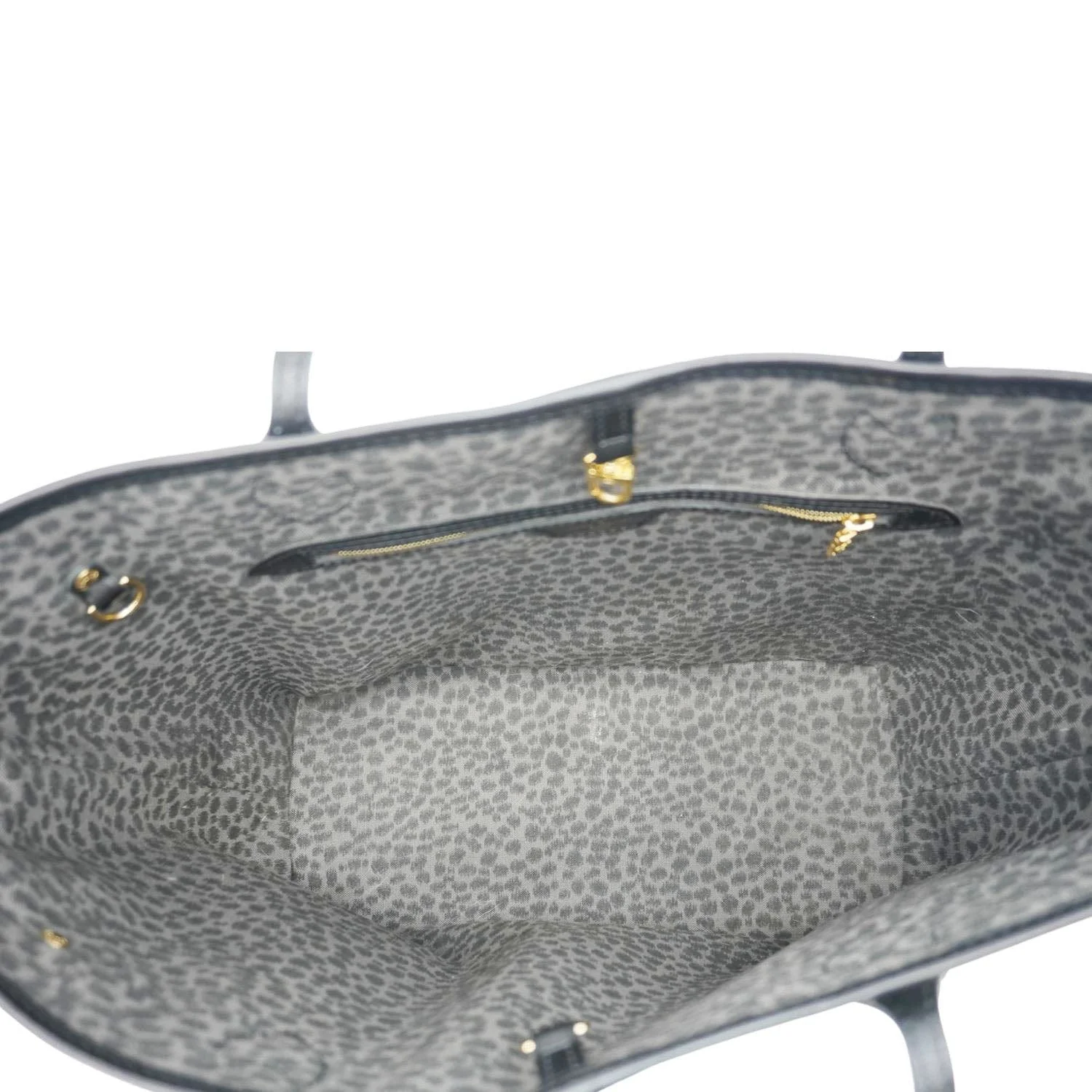 LOUIS VUITTON Neverfull MM Wild At Heart Monogram Empriente Tote Bag Black - Image 11