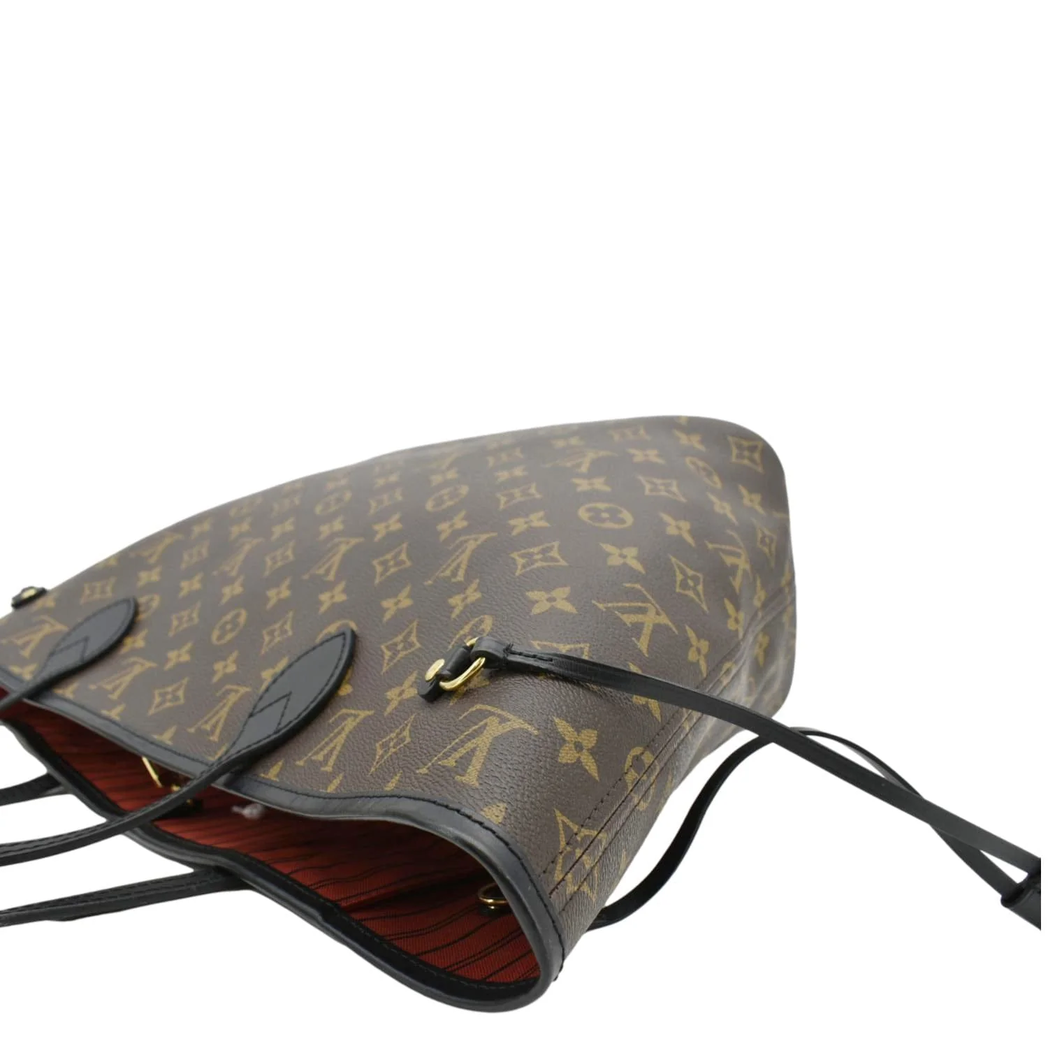 LOUIS VUITTON Neverfull My LV World Tour Monogram Canvas Tote Bag Brown - Image 8