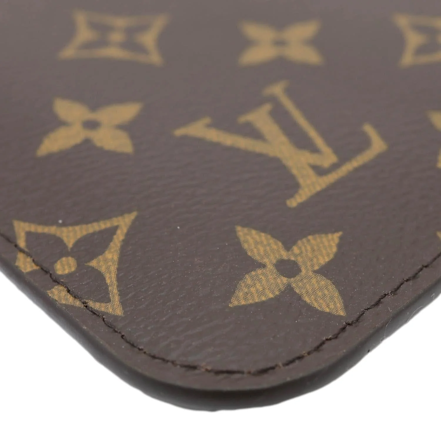 LOUIS VUITTON Pochette Wristlet Totem Monogram Canvas Pouch Brown - Image 7
