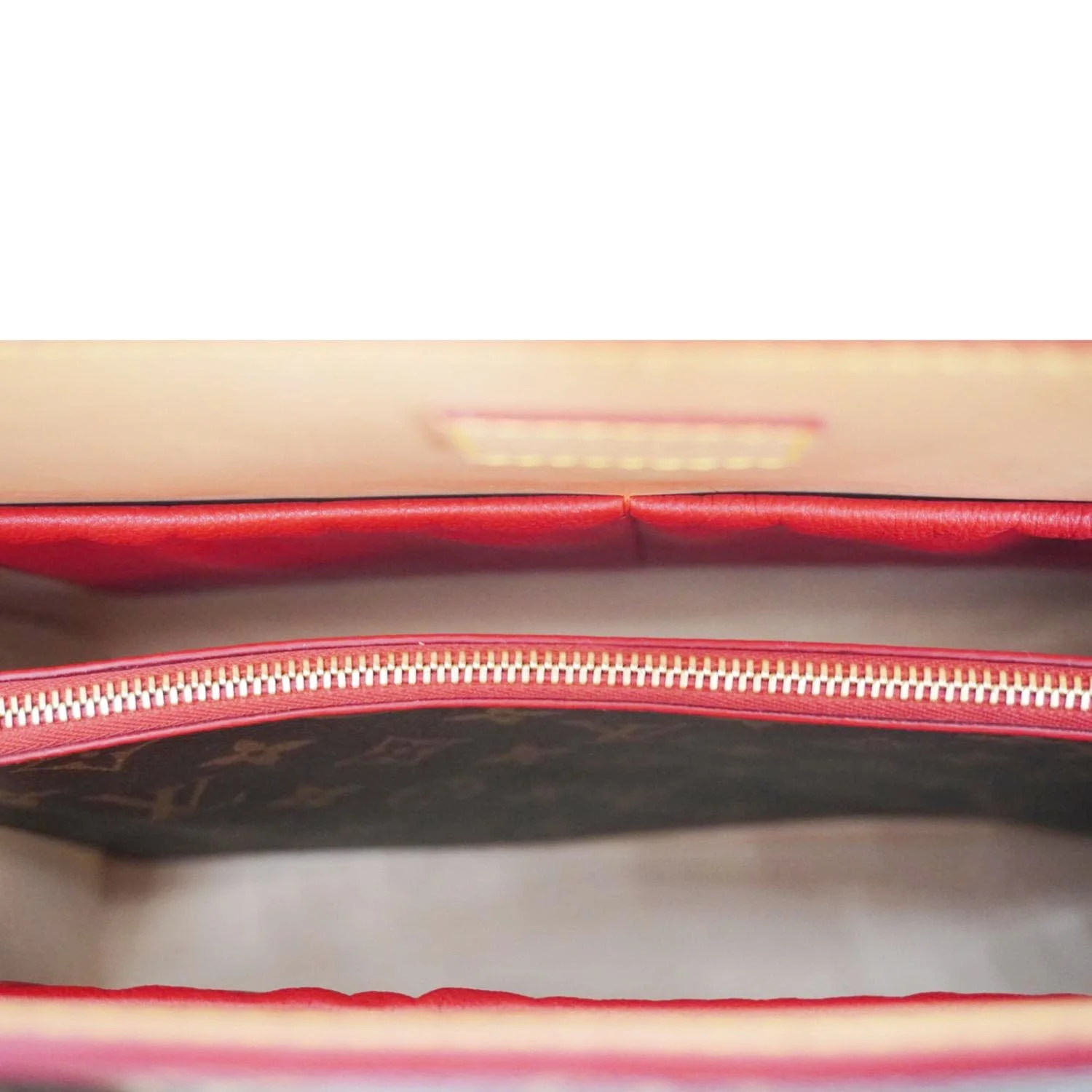 LOUIS VUITTON x Christian Louboutin Monogram Canvas Iconoclast Tote Bag Brown - Image 13