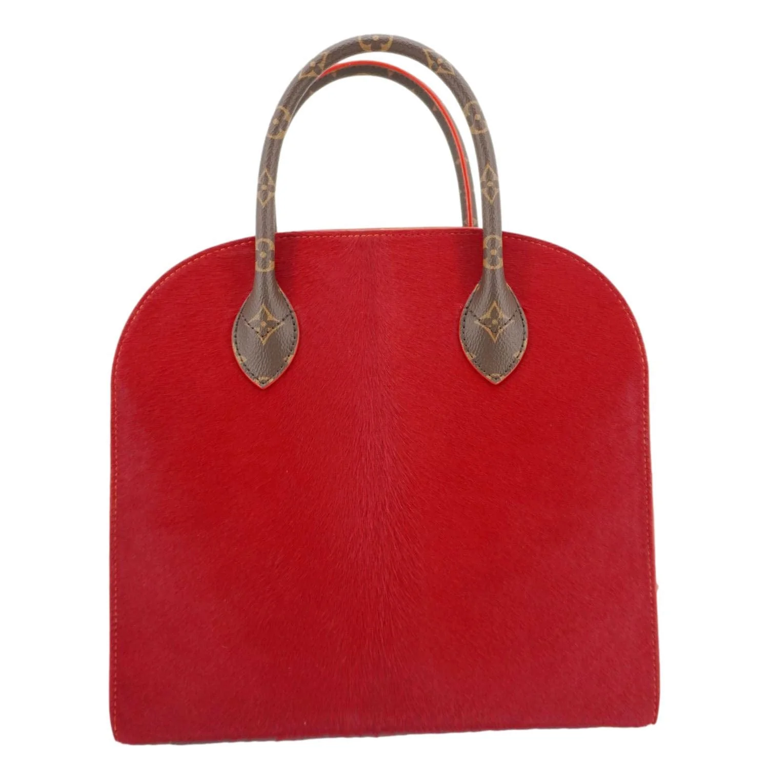 LOUIS VUITTON x Christian Louboutin Monogram Canvas Iconoclast Tote Bag Brown - Image 4