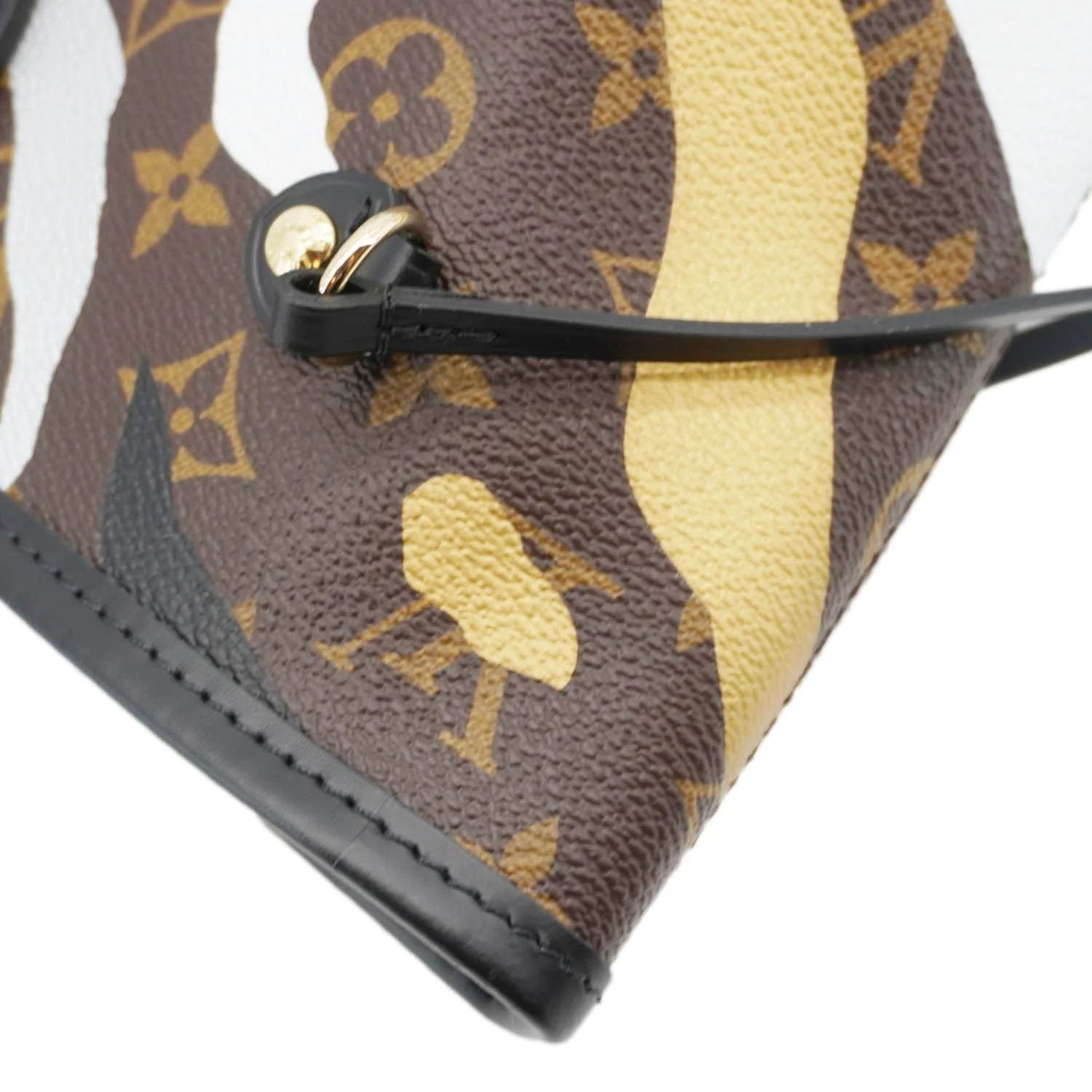 LOUIS VUITTON X LOL Neverfull MM Monogram Canvas Tote Bag Brown - Image 5