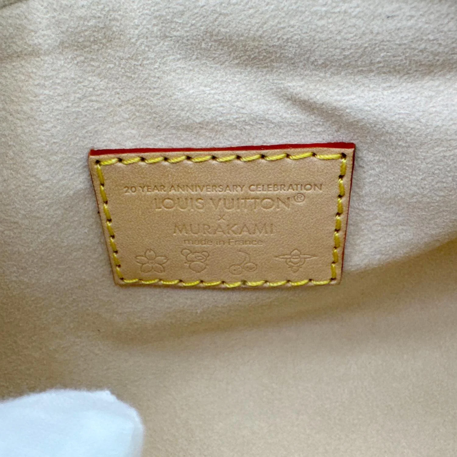 LOUIS VUITTON LV X TM Nano Speedy Monogram Multicolor Canvas Shoulder Bag White - Image 12