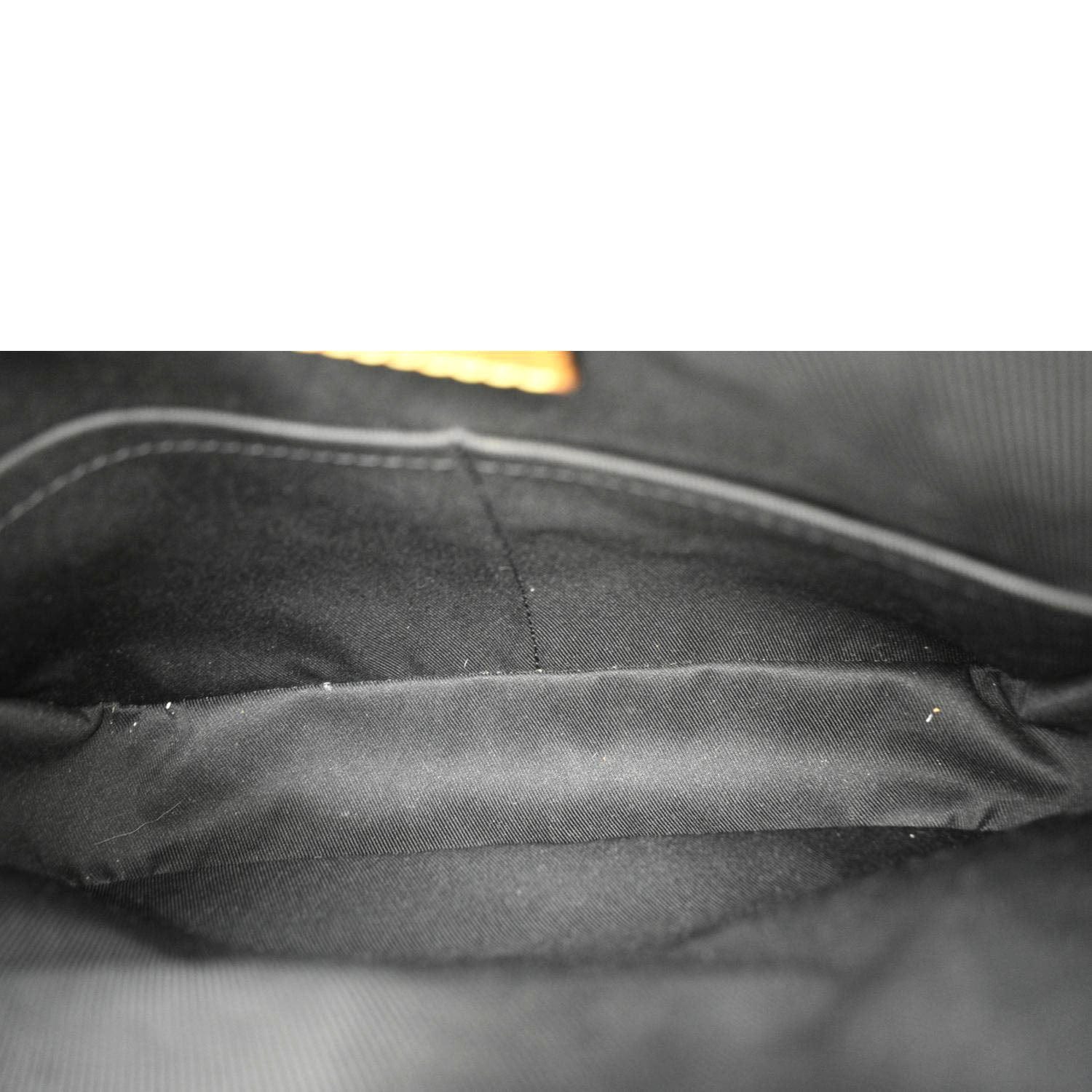 LOUIS VUITTON X Nigo Nil Monogram Ebene Canvas Messenger Bag Brown - Image 13