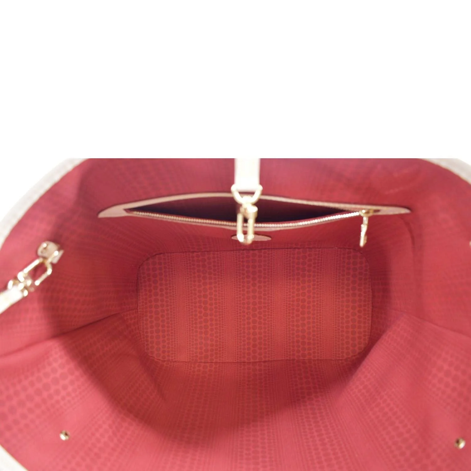 LOUIS VUITTON x YK Neverfull MM Monogram Canvas Shoulder Bag Brown - Image 12